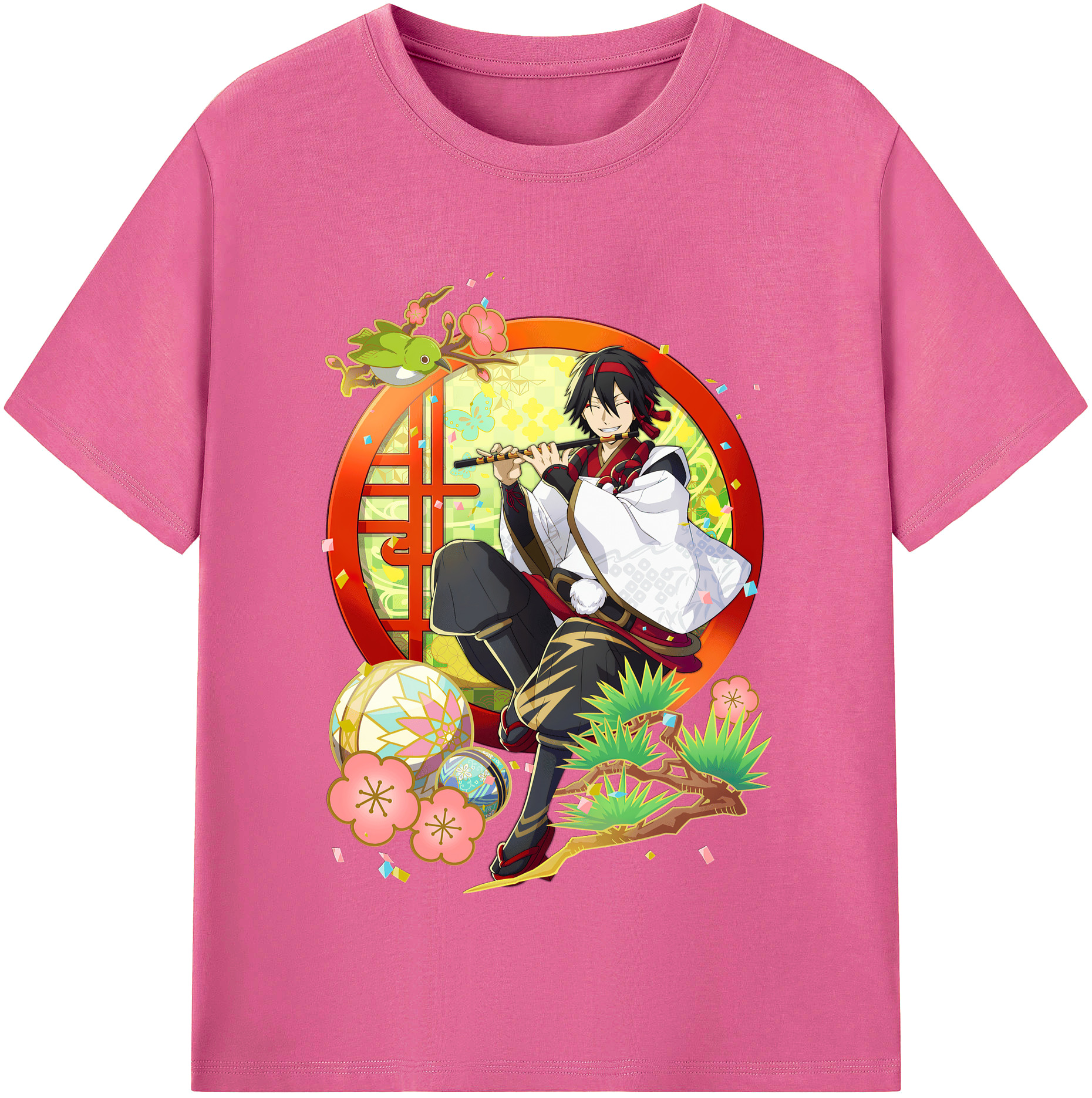 （画像用） 文豪ストレイドッグス Bungo Stray Dogs レディースカジュアルプリントTシャツ（綿100％）