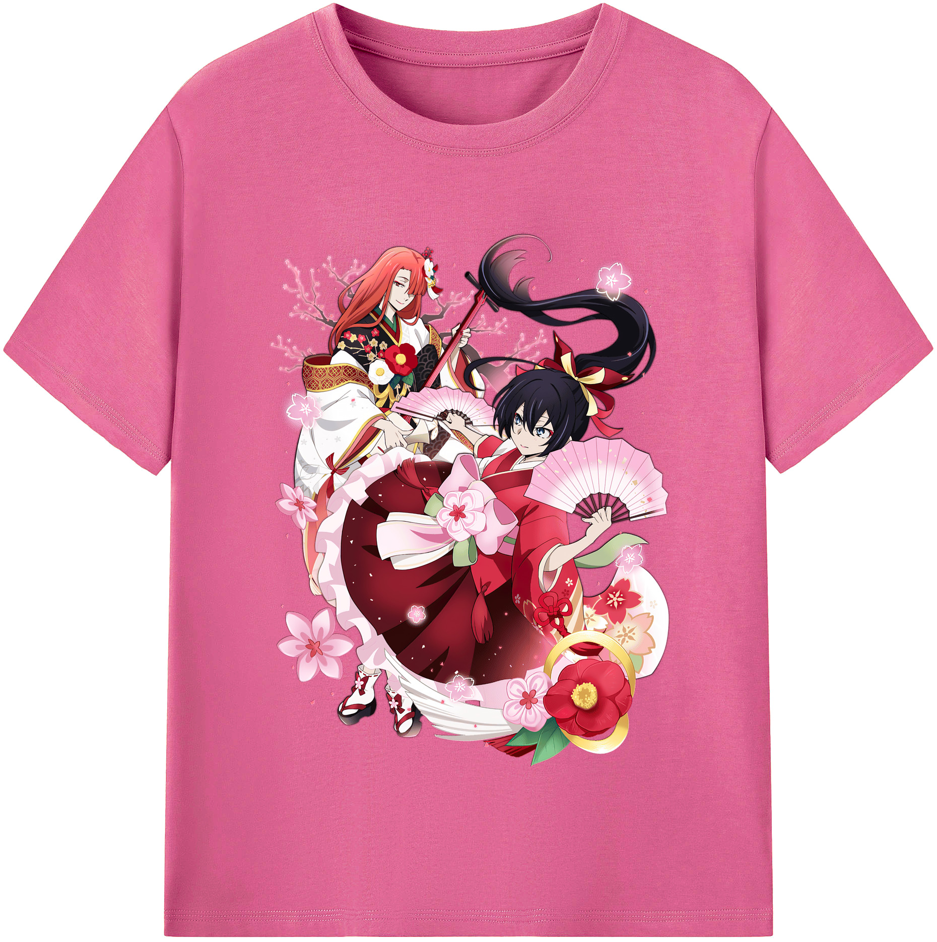 （画像用） 文豪ストレイドッグス Bungo Stray Dogs レディースカジュアルプリントTシャツ（綿100％）