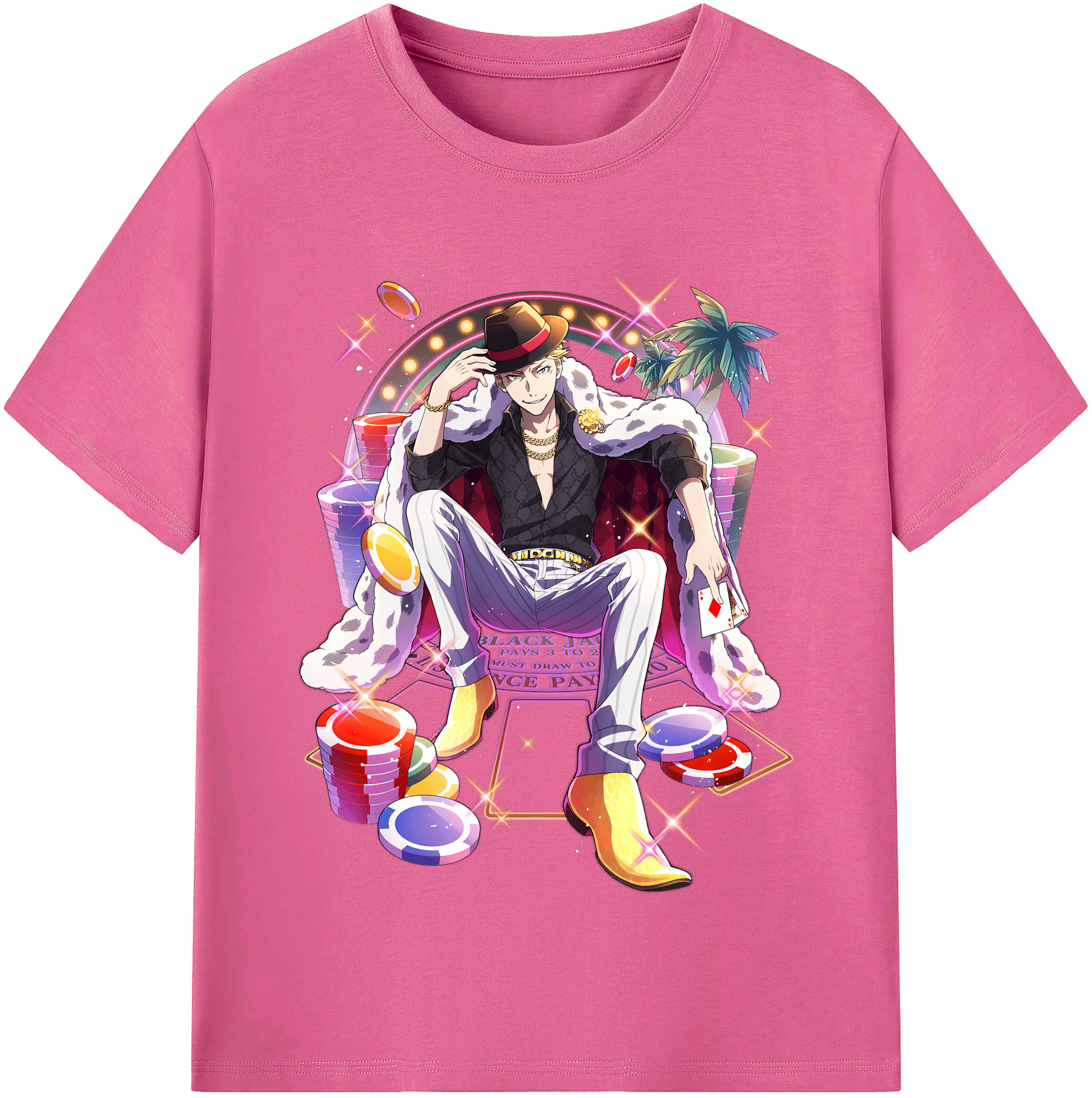 （画像用） 文豪ストレイドッグス Bungo Stray Dogs レディースカジュアルプリントTシャツ（綿100％）