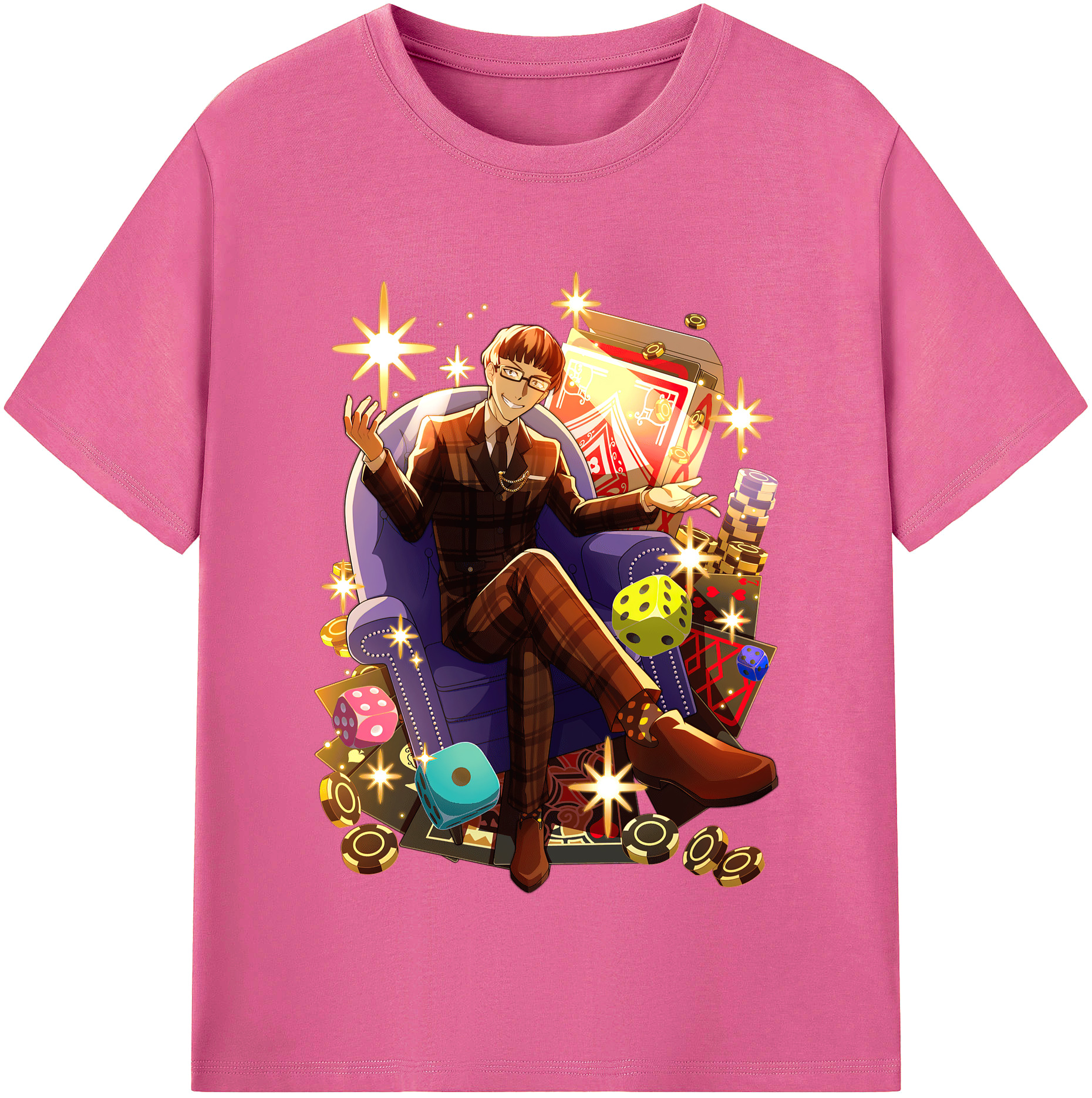 （画像用） 文豪ストレイドッグス Bungo Stray Dogs レディースカジュアルプリントTシャツ（綿100％）