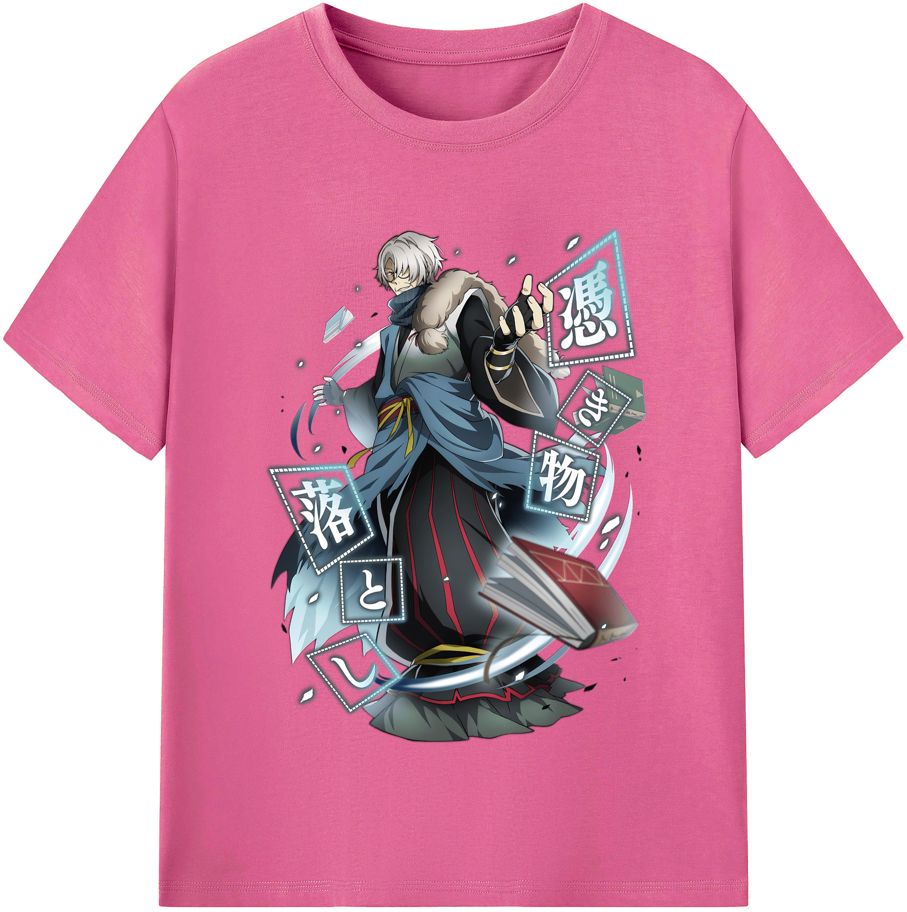 （画像用） 文豪ストレイドッグス Bungo Stray Dogs レディースカジュアルプリントTシャツ（綿100％）