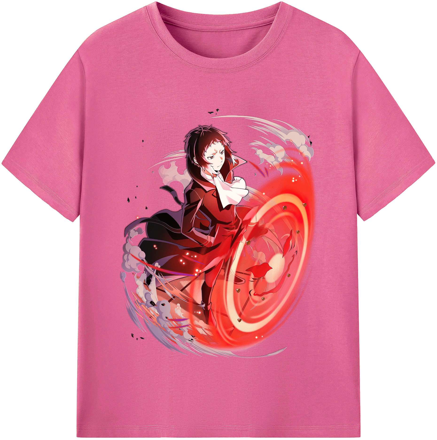 （画像用） 文豪ストレイドッグス Bungo Stray Dogs レディースカジュアルプリントTシャツ（綿100％）