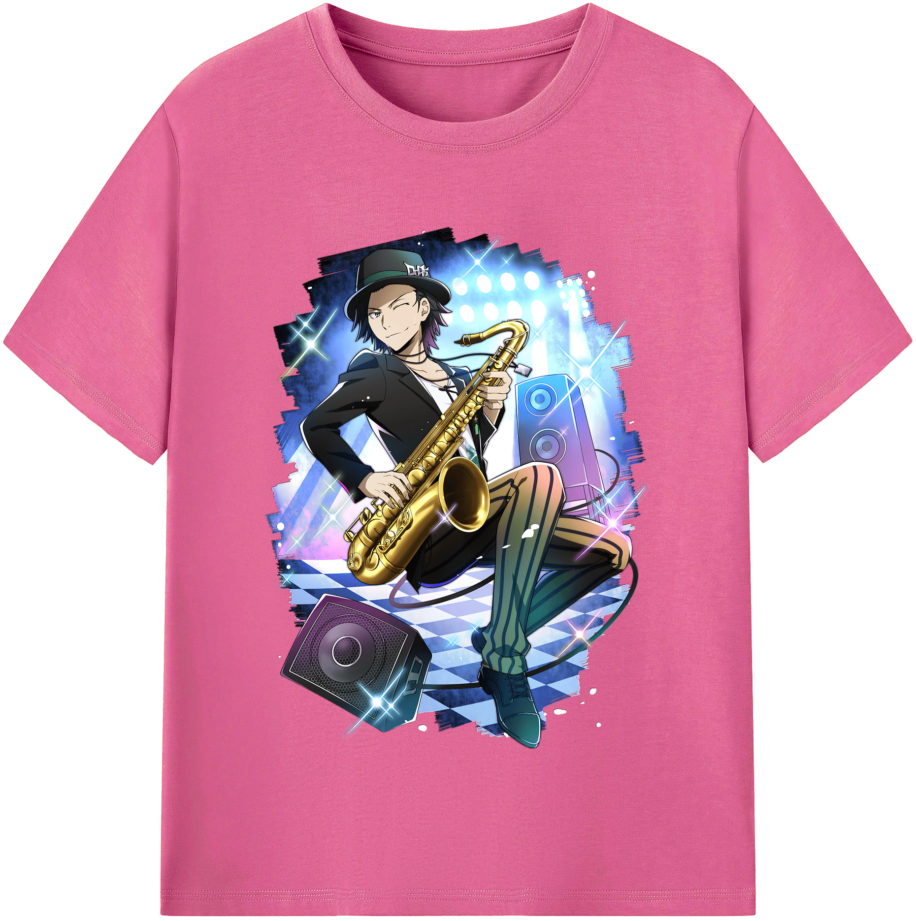 （画像用） 文豪ストレイドッグス Bungo Stray Dogs レディースカジュアルプリントTシャツ（綿100％）