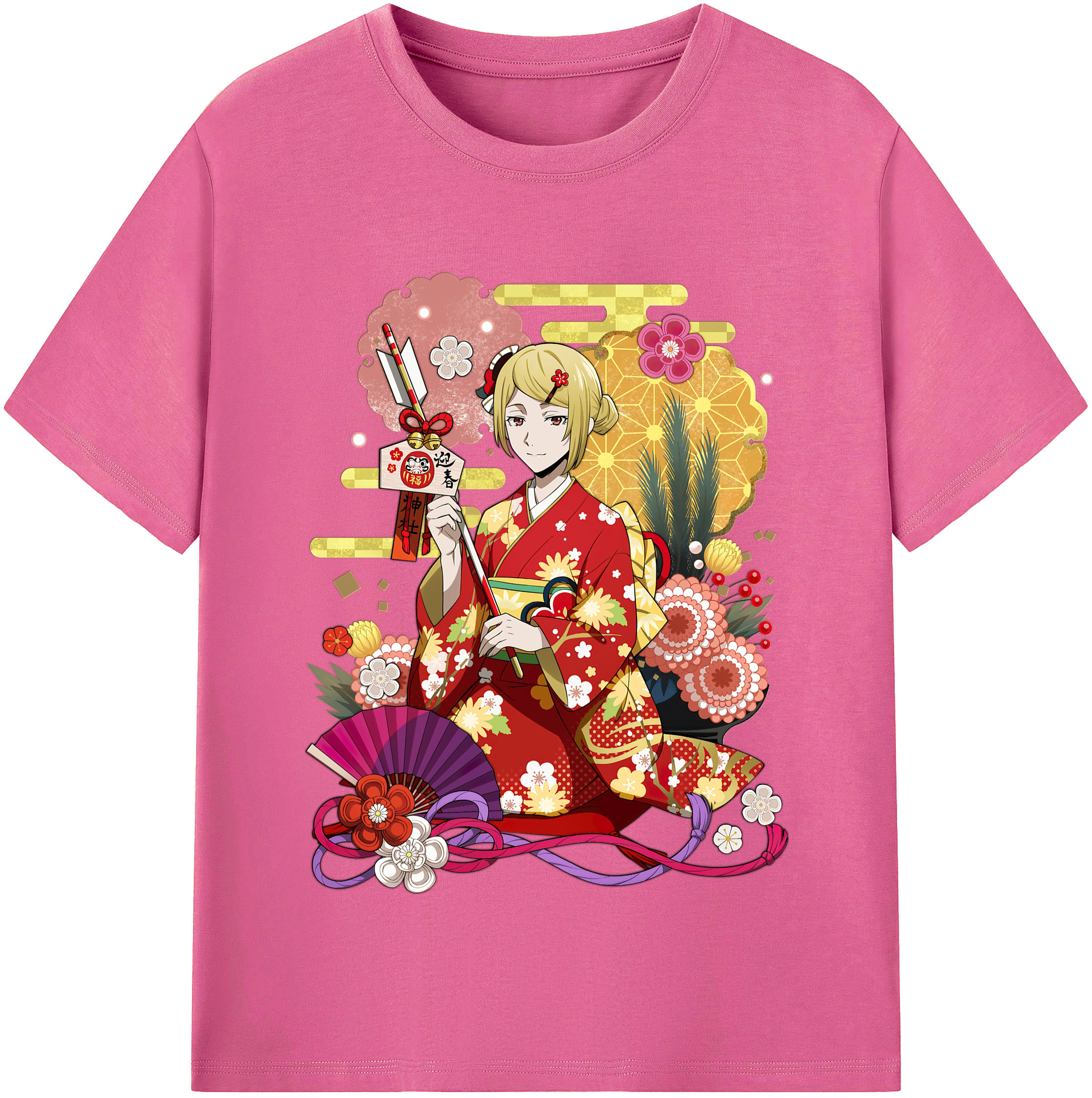 （画像用） 文豪ストレイドッグス Bungo Stray Dogs レディースカジュアルプリントTシャツ（綿100％）
