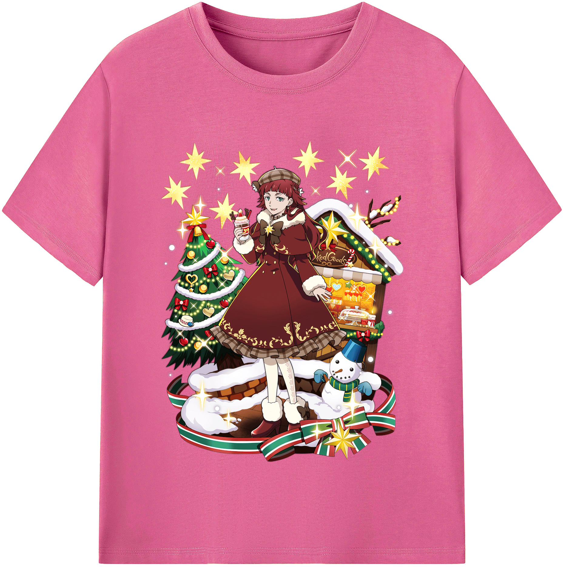（画像用） 文豪ストレイドッグス Bungo Stray Dogs レディースカジュアルプリントTシャツ（綿100％）