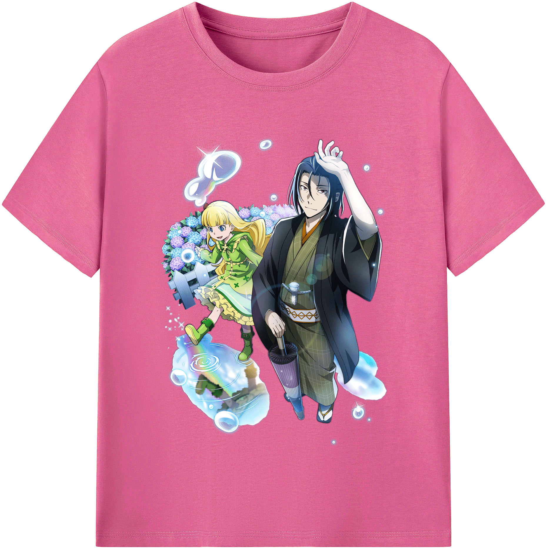 （画像用） 文豪ストレイドッグス Bungo Stray Dogs レディースカジュアルプリントTシャツ（綿100％）