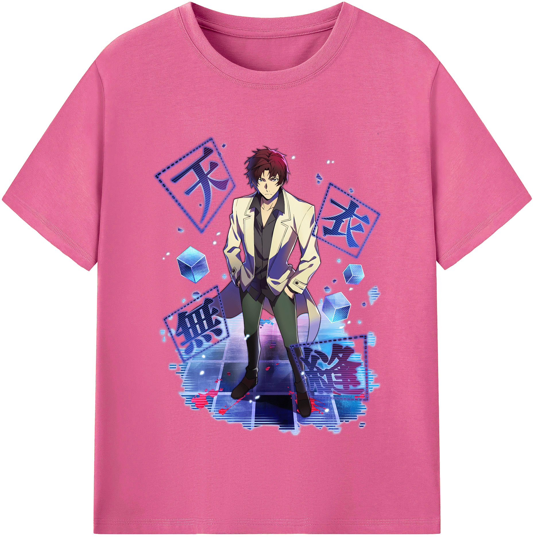 （画像用） 文豪ストレイドッグス Bungo Stray Dogs レディースカジュアルプリントTシャツ（綿100％）