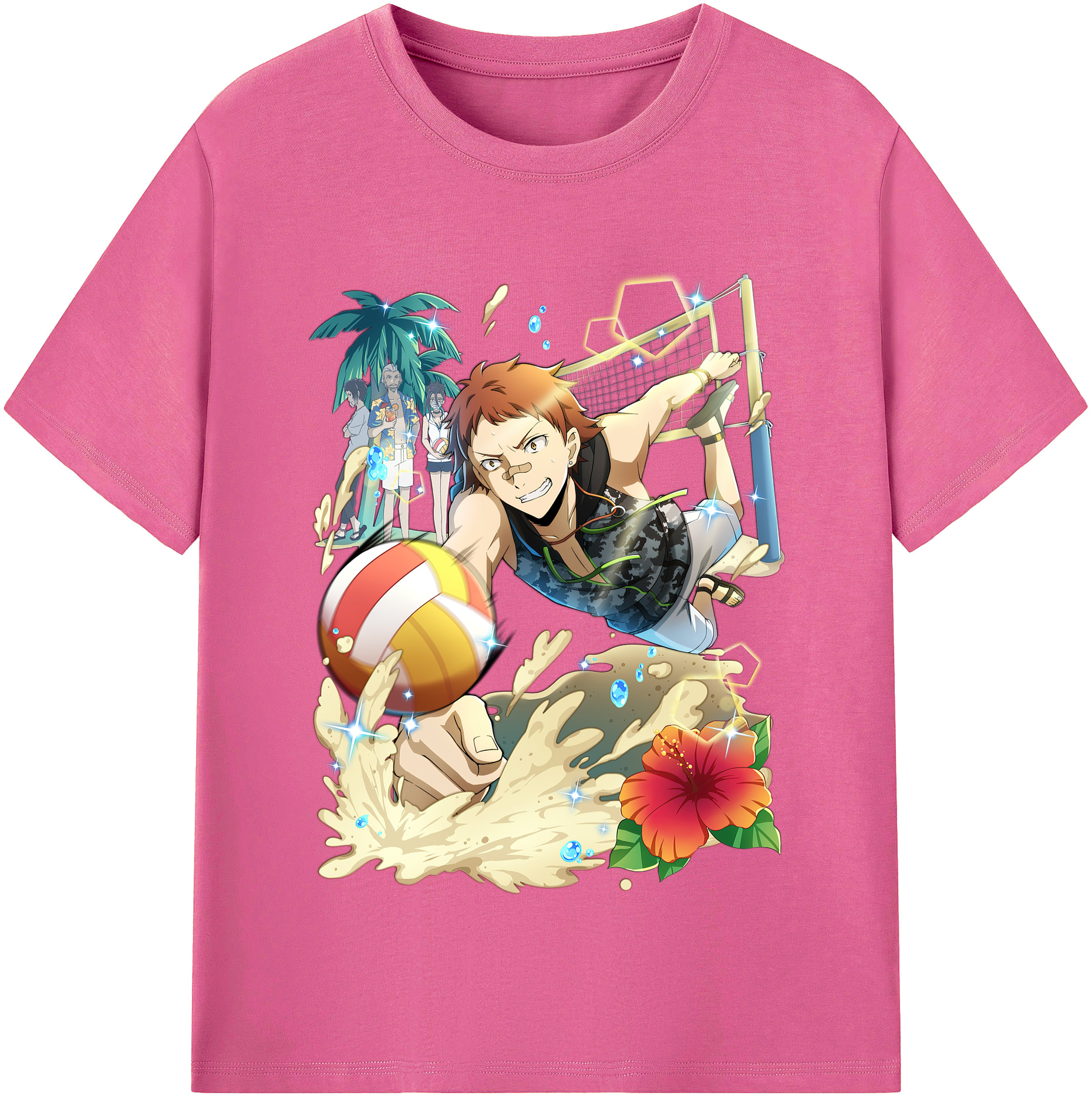（画像用） 文豪ストレイドッグス Bungo Stray Dogs レディースカジュアルプリントTシャツ（綿100％）