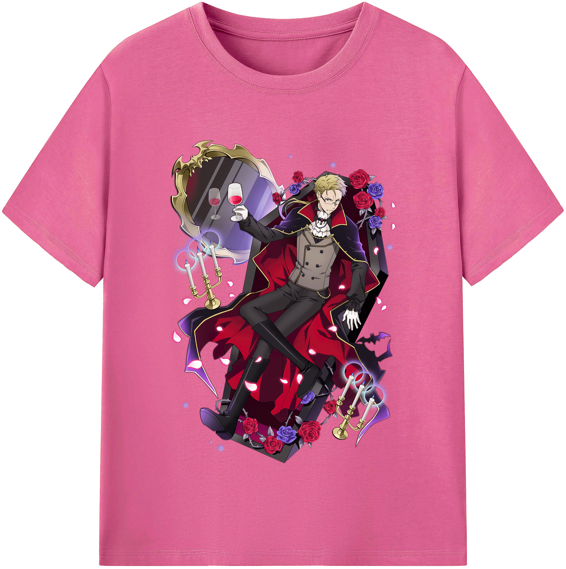 （画像用） 文豪ストレイドッグス Bungo Stray Dogs レディースカジュアルプリントTシャツ（綿100％）