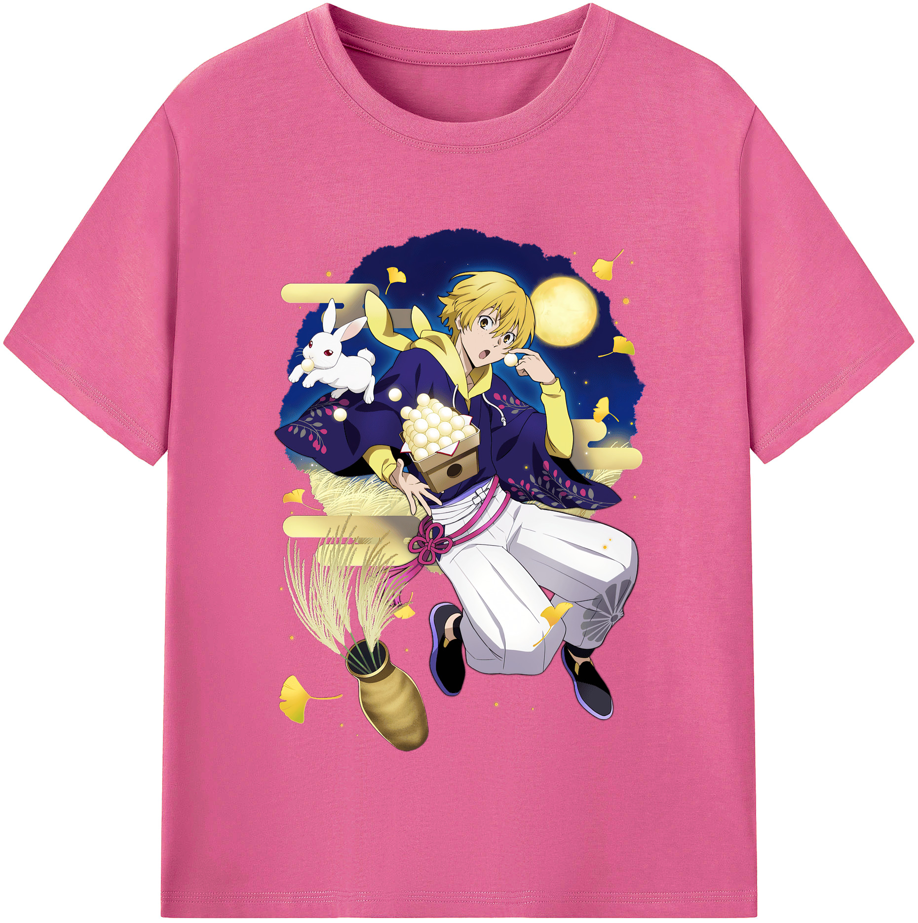 （画像用） 文豪ストレイドッグス Bungo Stray Dogs レディースカジュアルプリントTシャツ（綿100％）