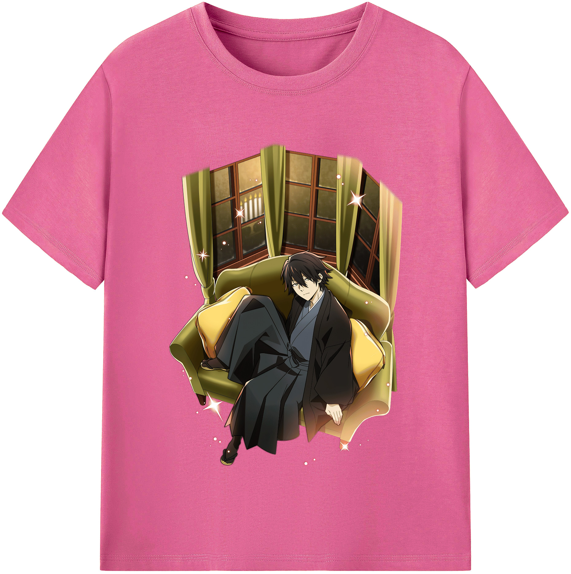 （画像用） 文豪ストレイドッグス Bungo Stray Dogs レディースカジュアルプリントTシャツ（綿100％）