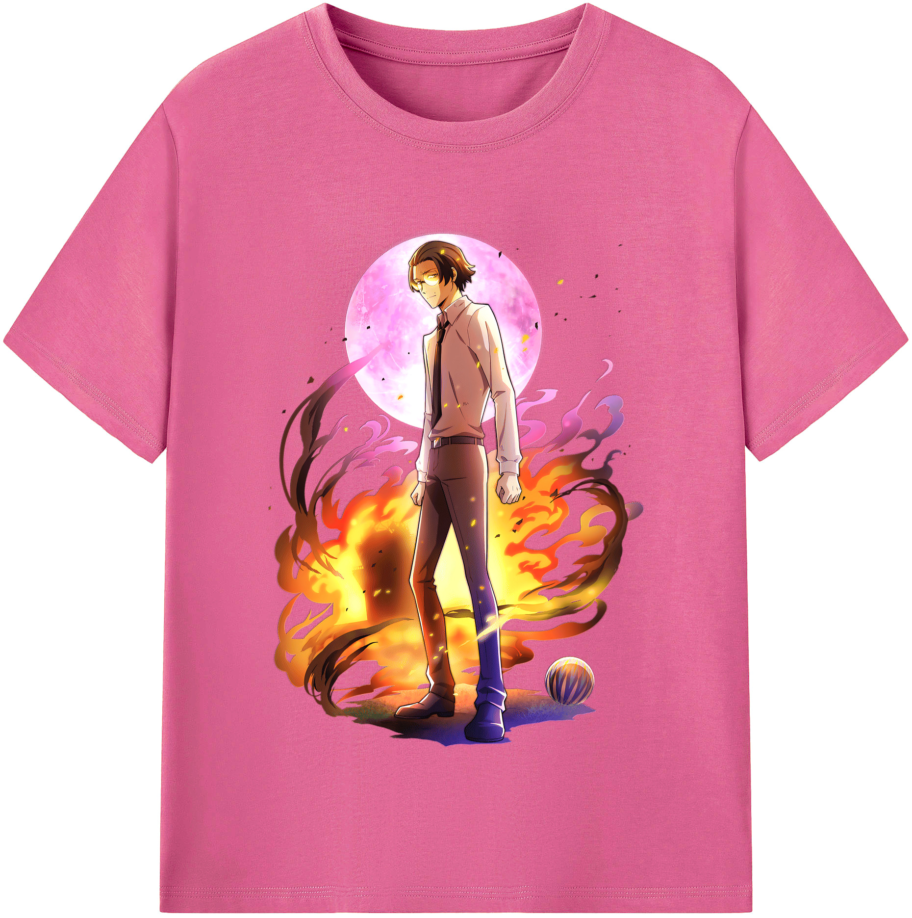 （画像用） 文豪ストレイドッグス Bungo Stray Dogs レディースカジュアルプリントTシャツ（綿100％）