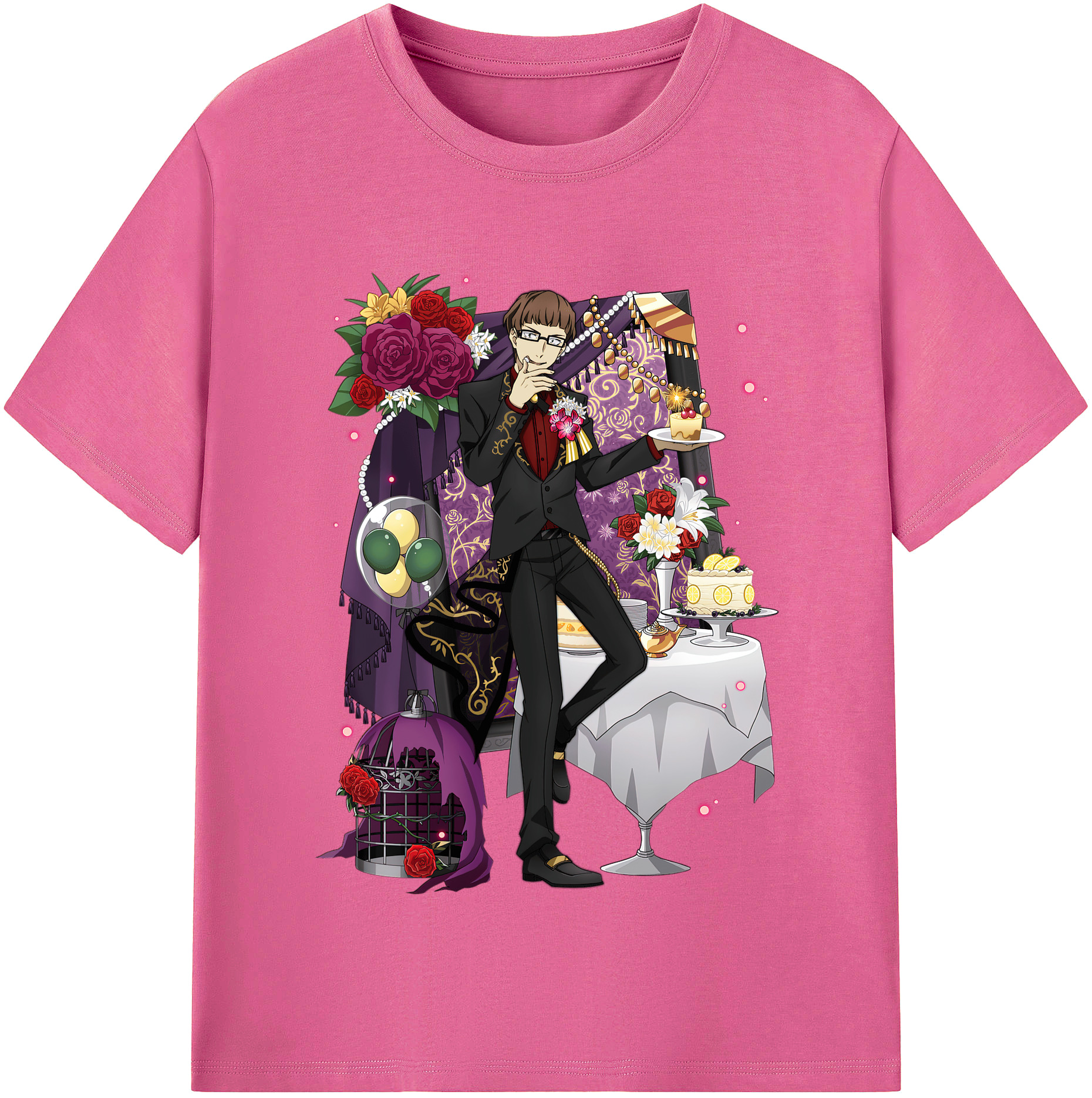 （画像用） 文豪ストレイドッグス Bungo Stray Dogs レディースカジュアルプリントTシャツ（綿100％）
