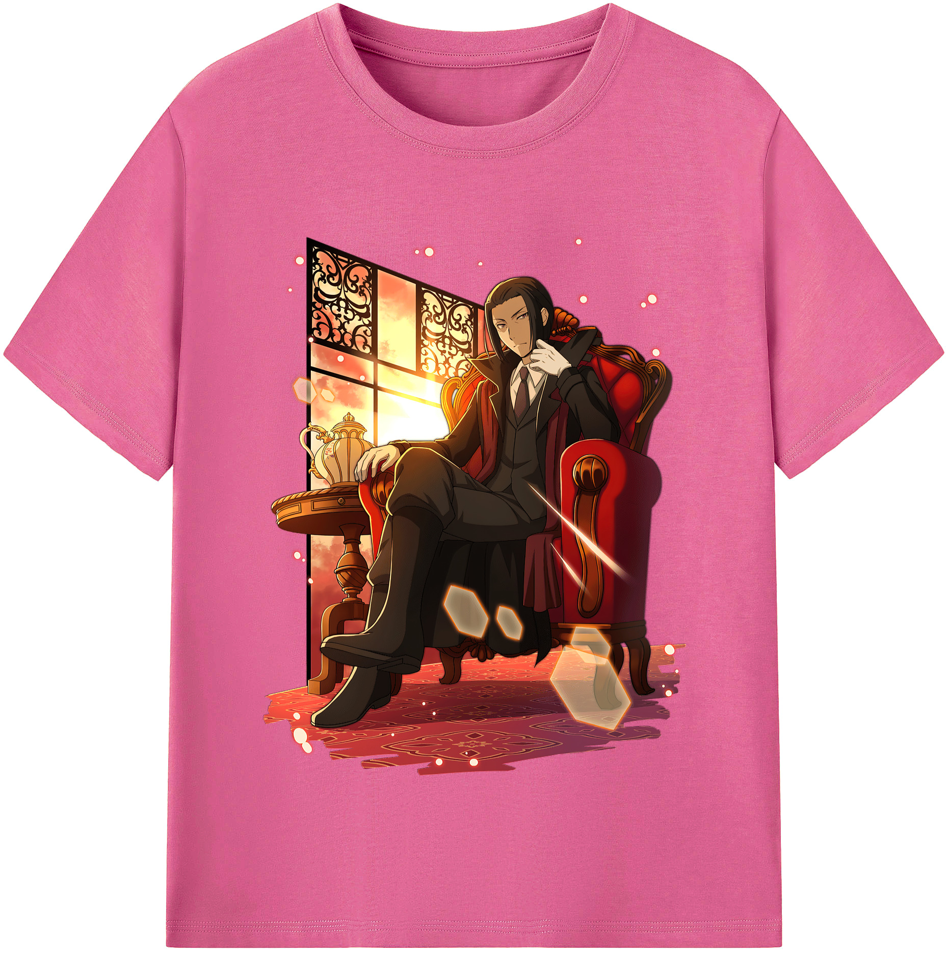 （画像用） 文豪ストレイドッグス Bungo Stray Dogs レディースカジュアルプリントTシャツ（綿100％）
