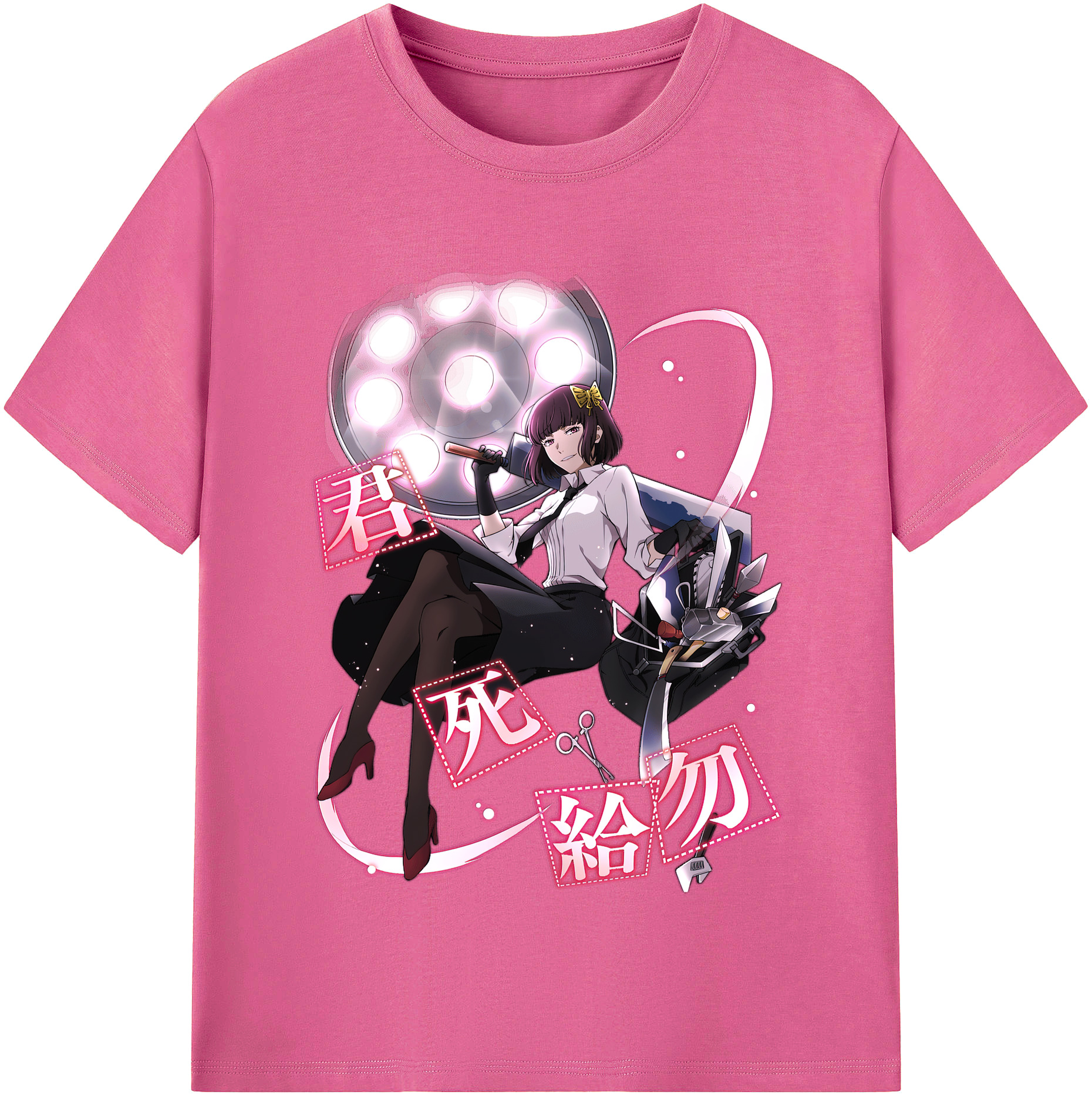 （画像用） 文豪ストレイドッグス Bungo Stray Dogs レディースカジュアルプリントTシャツ（綿100％）
