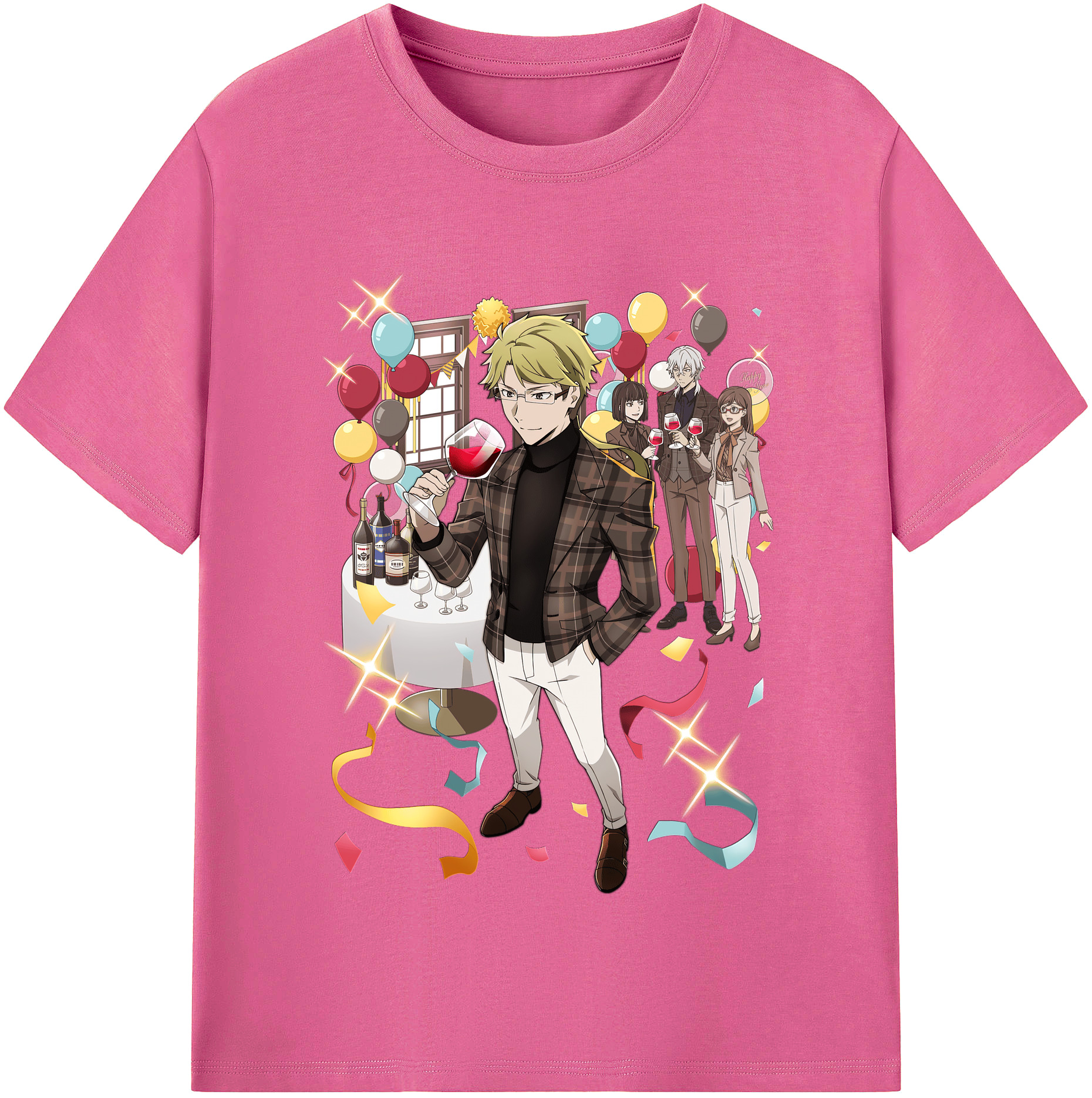 （画像用） 文豪ストレイドッグス Bungo Stray Dogs レディースカジュアルプリントTシャツ（綿100％）