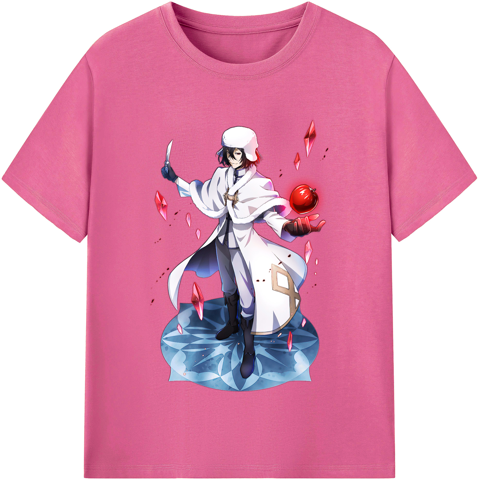 （画像用） 文豪ストレイドッグス Bungo Stray Dogs レディースカジュアルプリントTシャツ（綿100％）