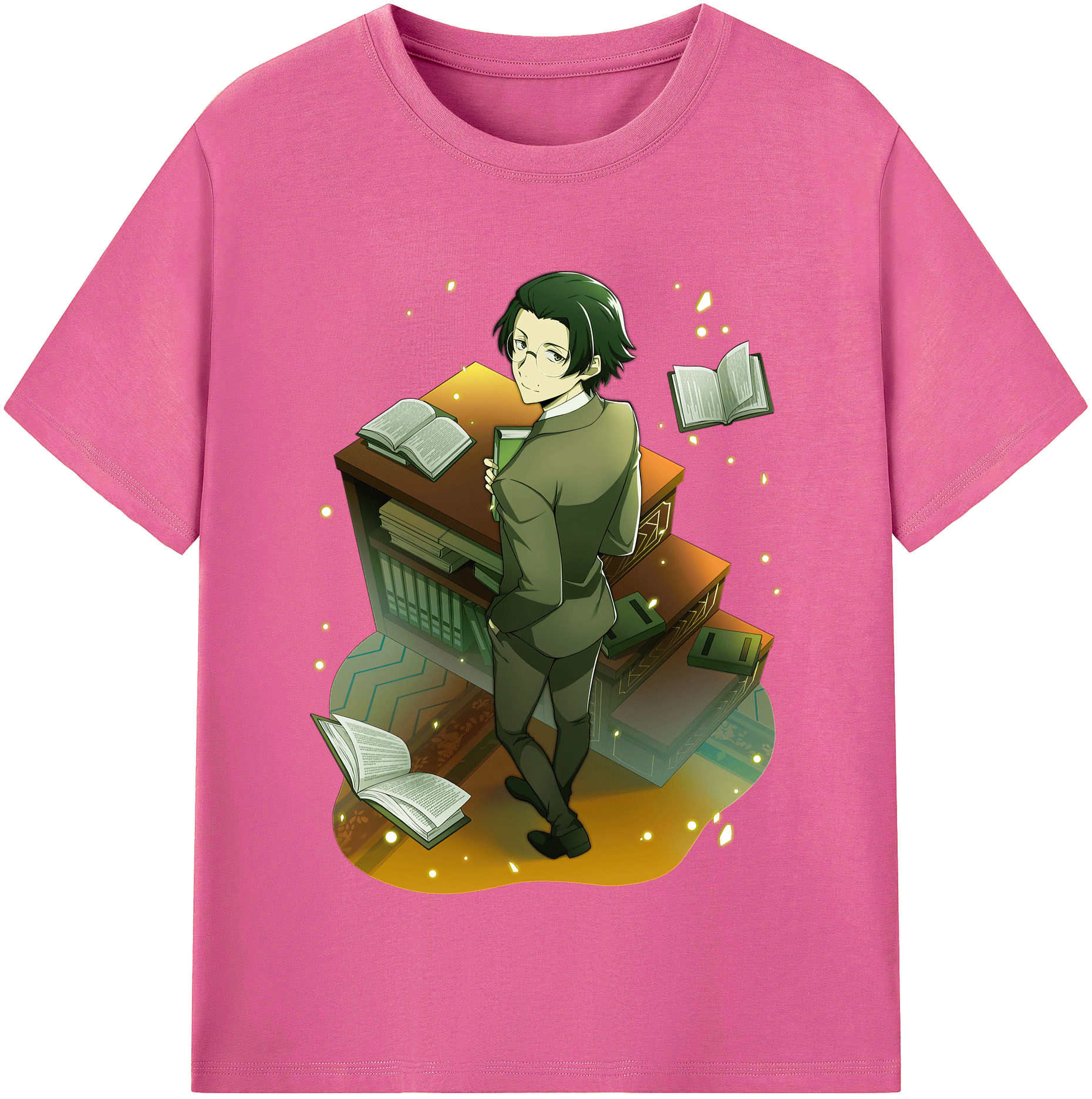 （画像用） 文豪ストレイドッグス Bungo Stray Dogs レディースカジュアルプリントTシャツ（綿100％）