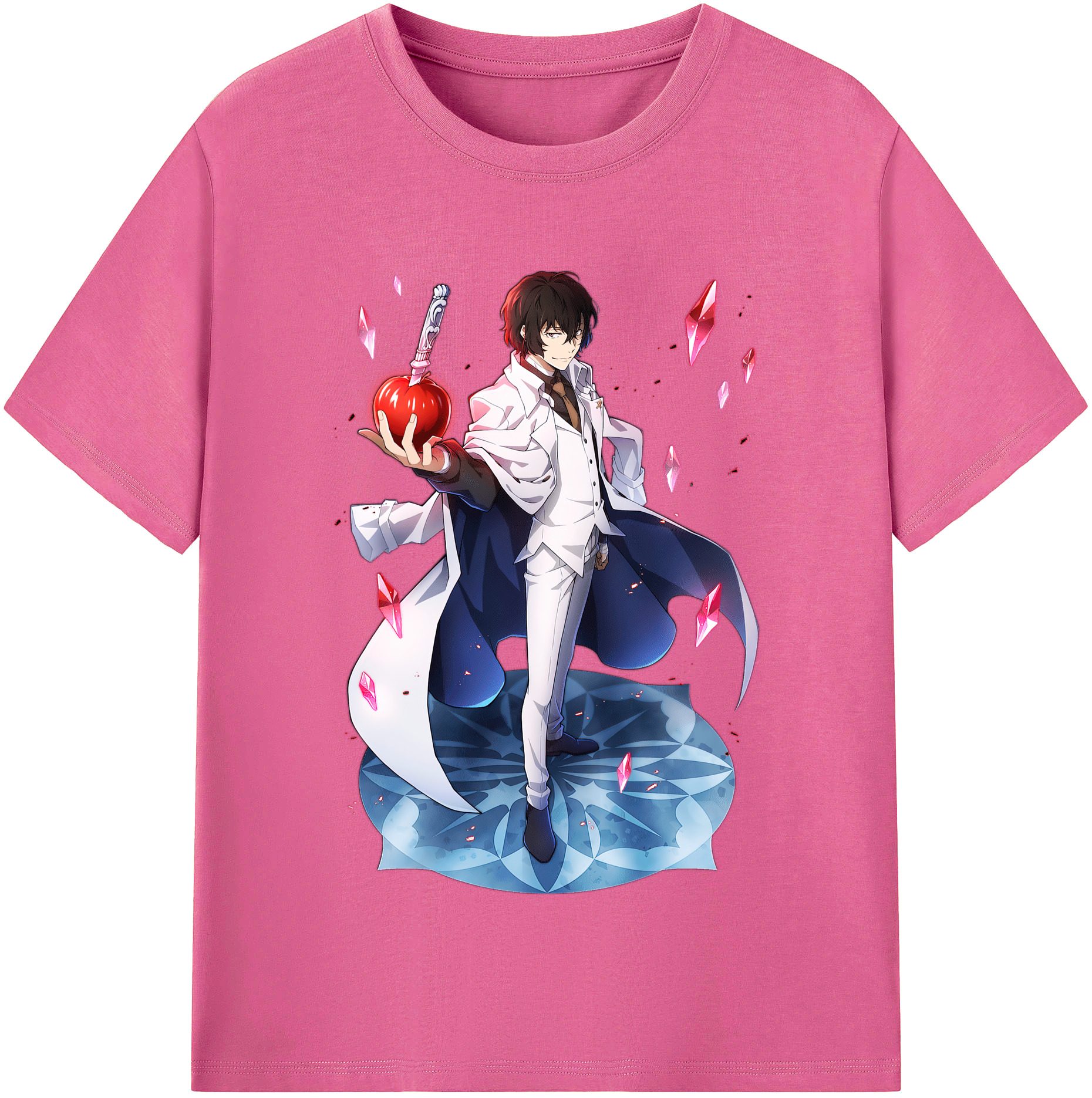 （画像用） 文豪ストレイドッグス Bungo Stray Dogs レディースカジュアルプリントTシャツ（綿100％）