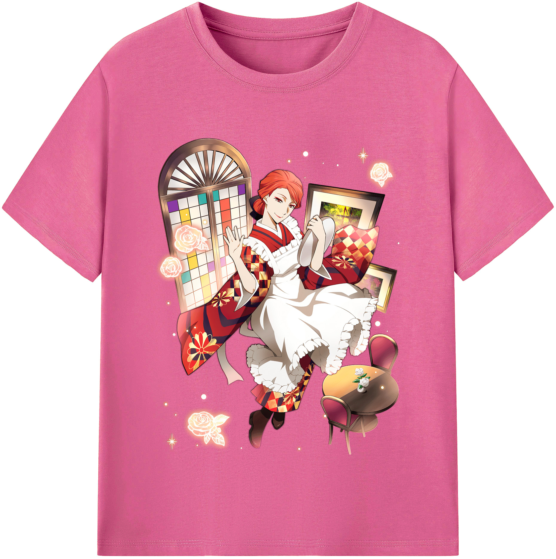 （画像用） 文豪ストレイドッグス Bungo Stray Dogs レディースカジュアルプリントTシャツ（綿100％）
