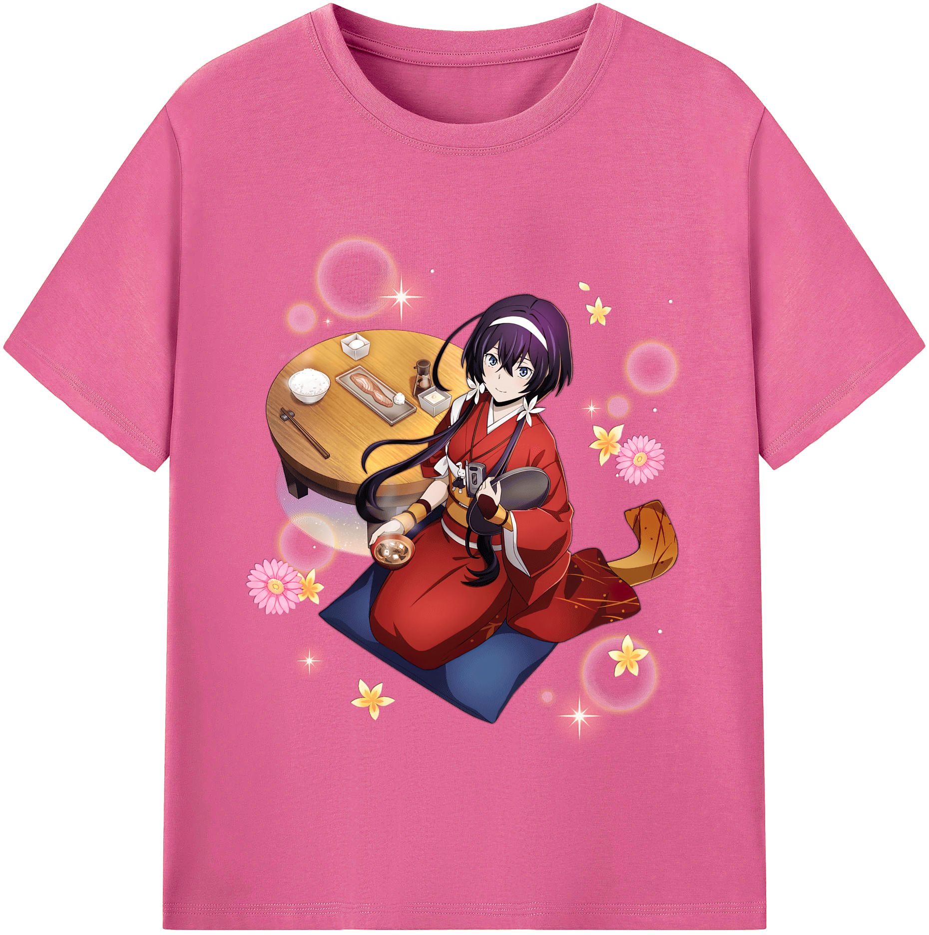 （画像用） 文豪ストレイドッグス Bungo Stray Dogs レディースカジュアルプリントTシャツ（綿100％）