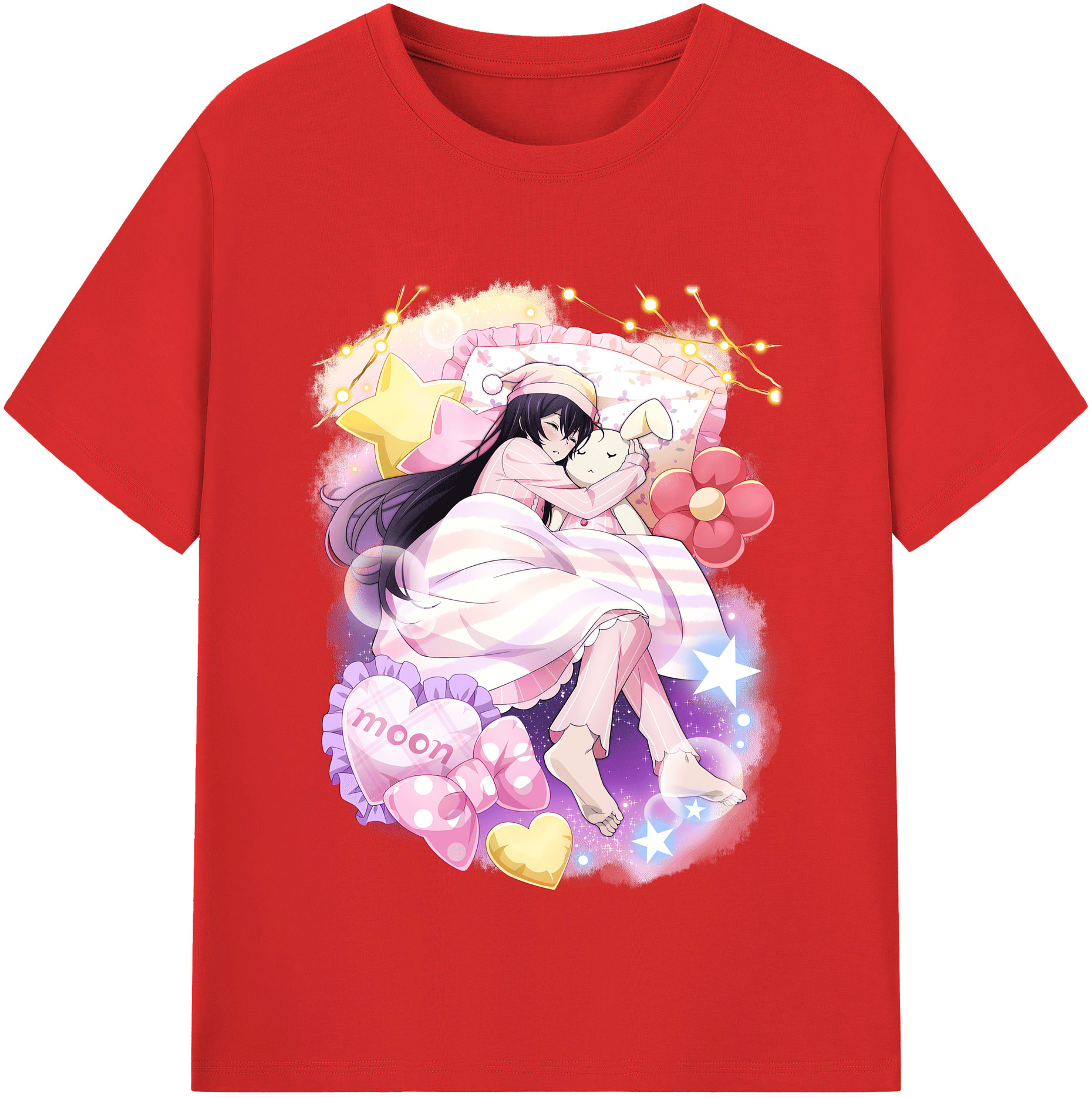（画像用） 文豪ストレイドッグス Bungo Stray Dogs レディースカジュアルプリントTシャツ（綿100％）