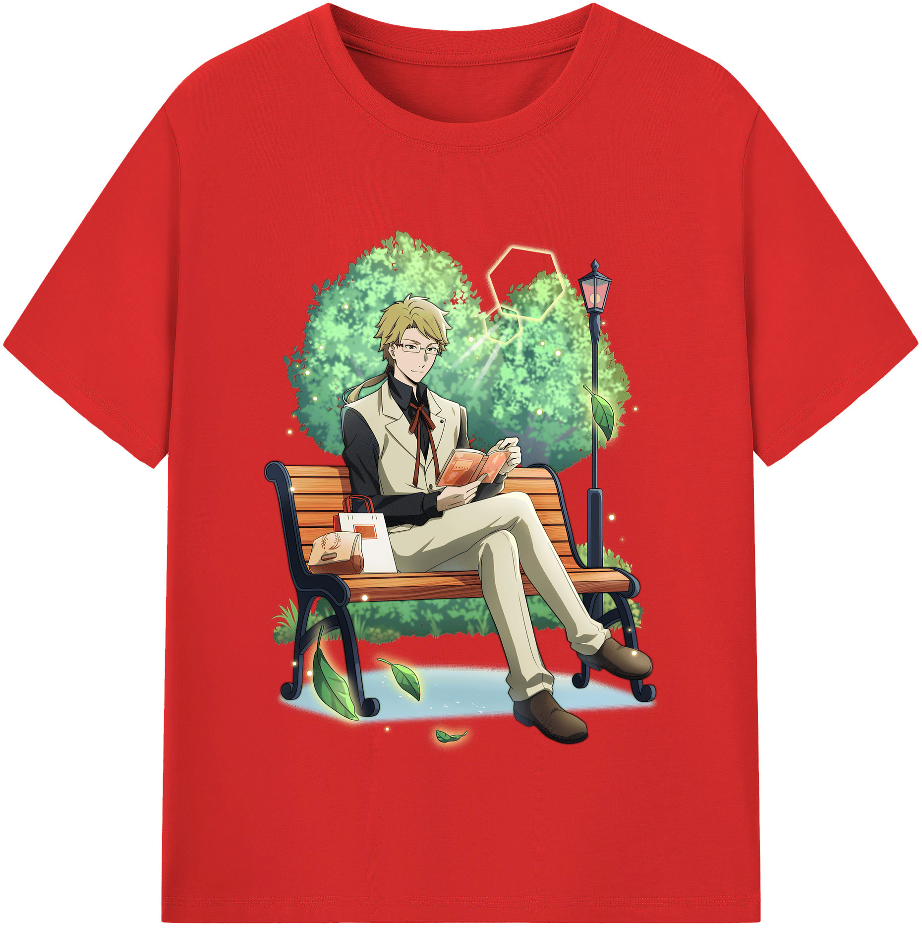 （画像用） 文豪ストレイドッグス Bungo Stray Dogs レディースカジュアルプリントTシャツ（綿100％）
