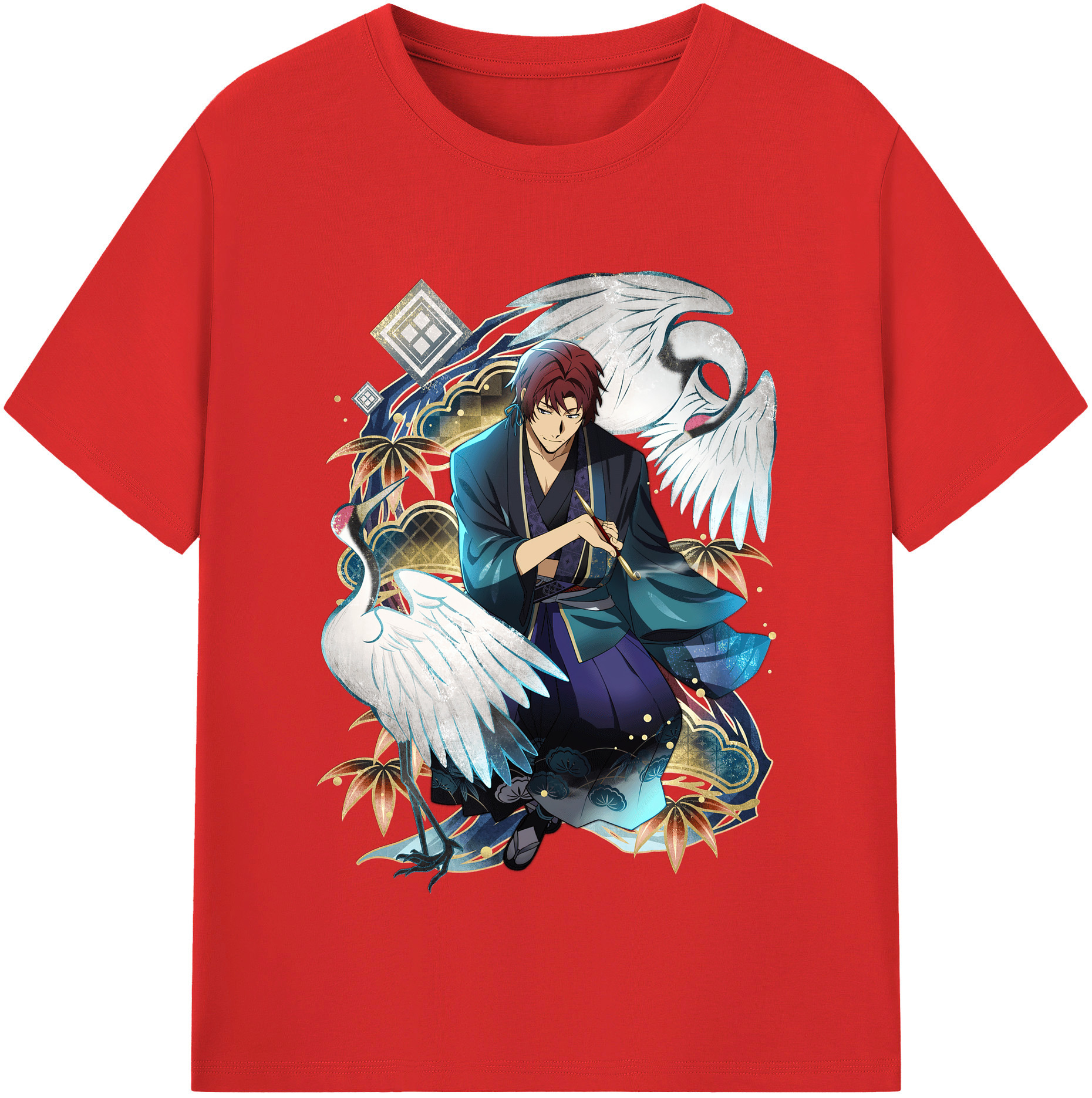 （画像用） 文豪ストレイドッグス Bungo Stray Dogs レディースカジュアルプリントTシャツ（綿100％）