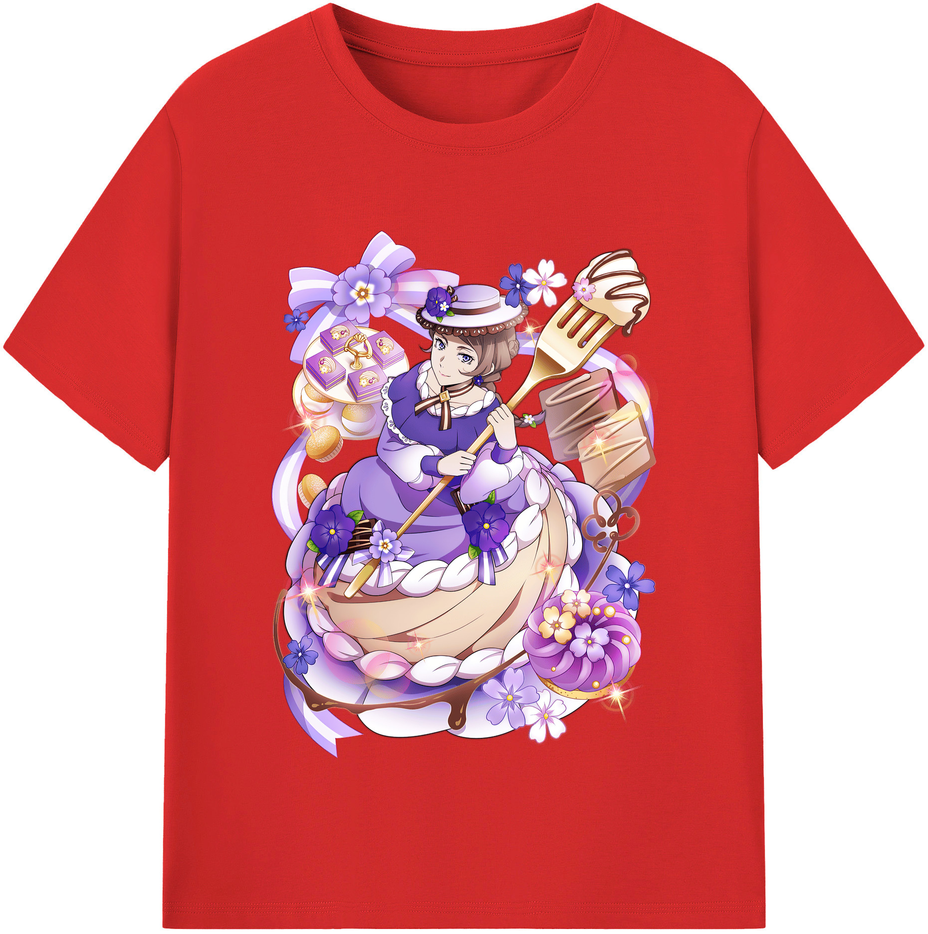 （画像用） 文豪ストレイドッグス Bungo Stray Dogs レディースカジュアルプリントTシャツ（綿100％）