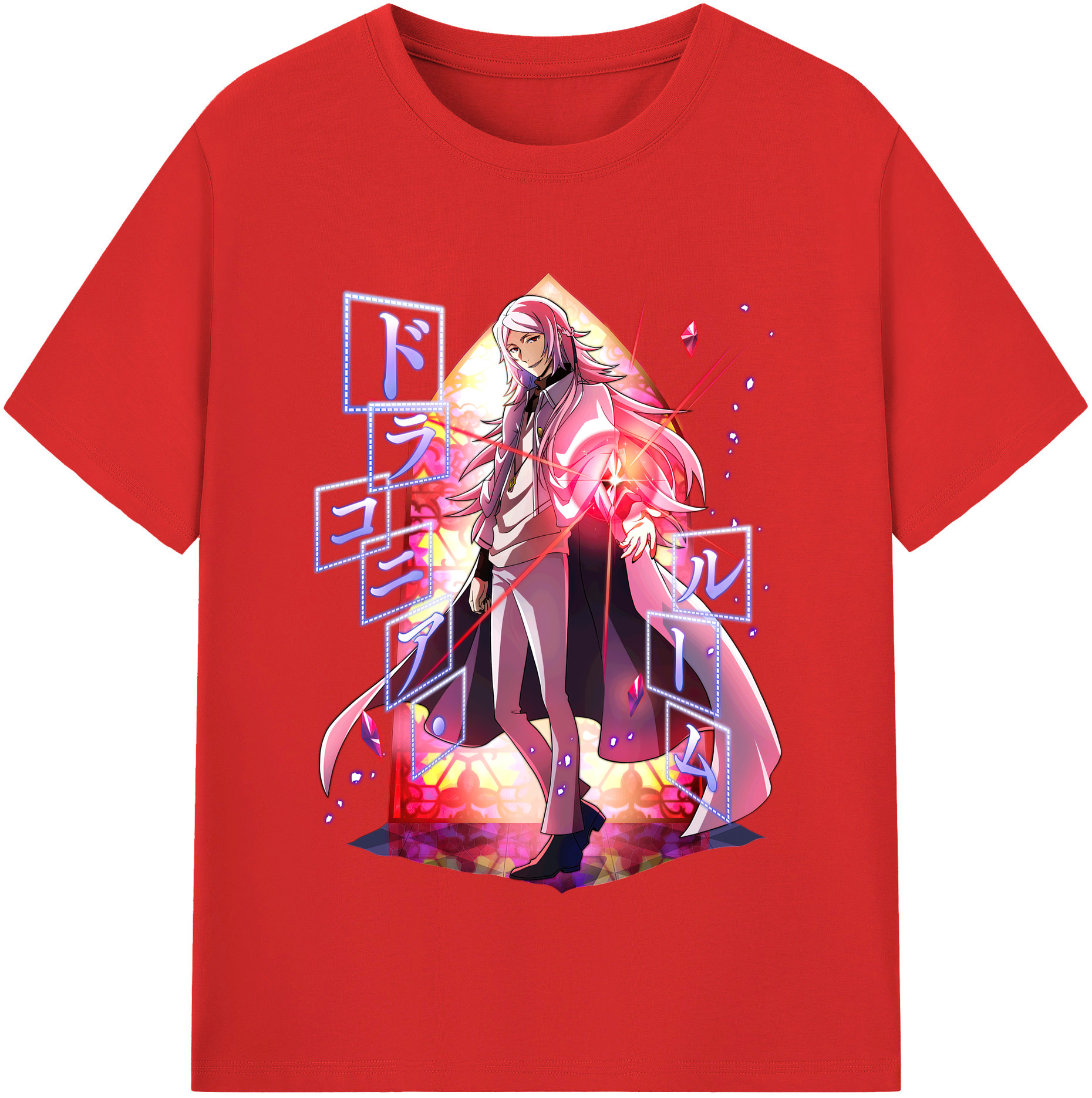 （画像用） 文豪ストレイドッグス Bungo Stray Dogs レディースカジュアルプリントTシャツ（綿100％）