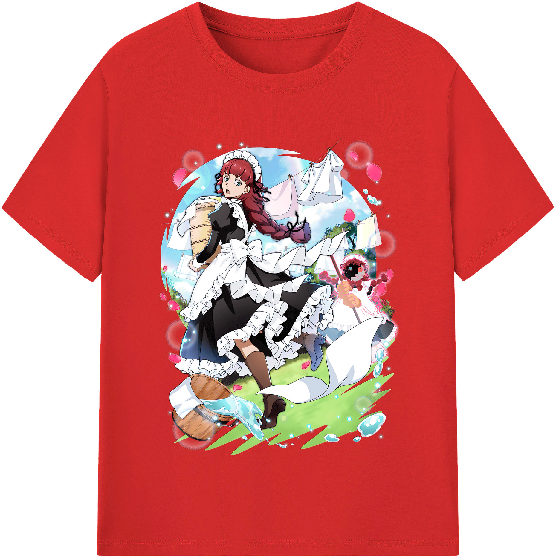 （画像用） 文豪ストレイドッグス Bungo Stray Dogs レディースカジュアルプリントTシャツ（綿100％）