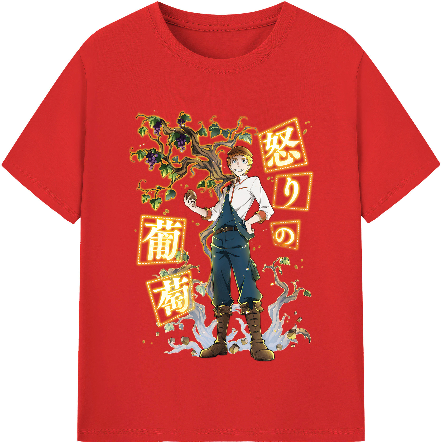 （画像用） 文豪ストレイドッグス Bungo Stray Dogs レディースカジュアルプリントTシャツ（綿100％）