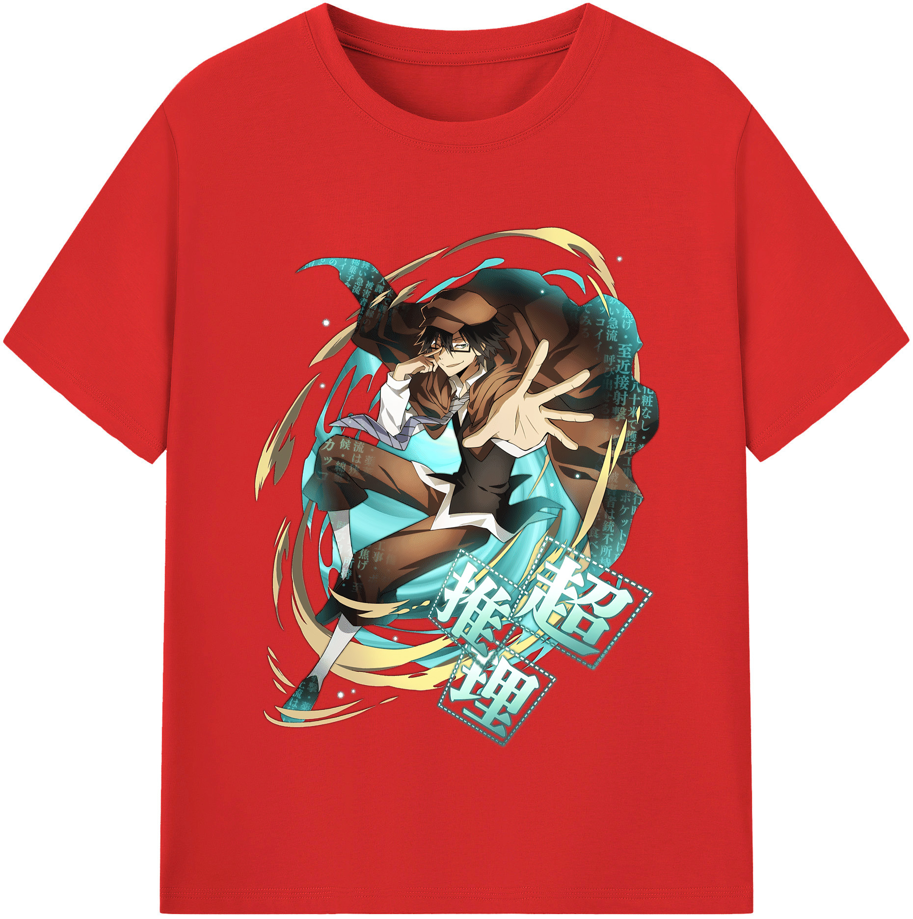 （画像用） 文豪ストレイドッグス Bungo Stray Dogs レディースカジュアルプリントTシャツ（綿100％）