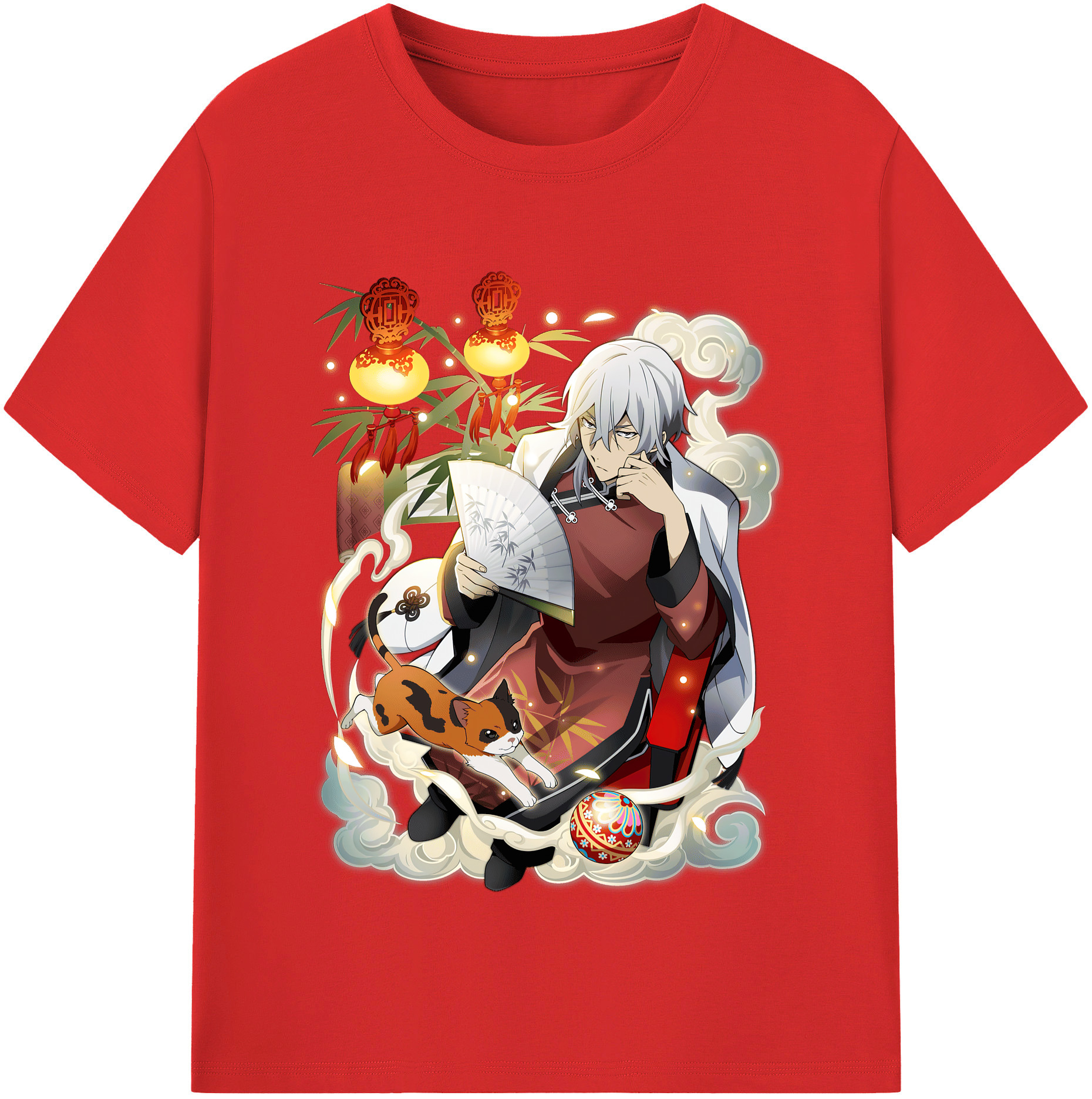 （画像用） 文豪ストレイドッグス Bungo Stray Dogs レディースカジュアルプリントTシャツ（綿100％）