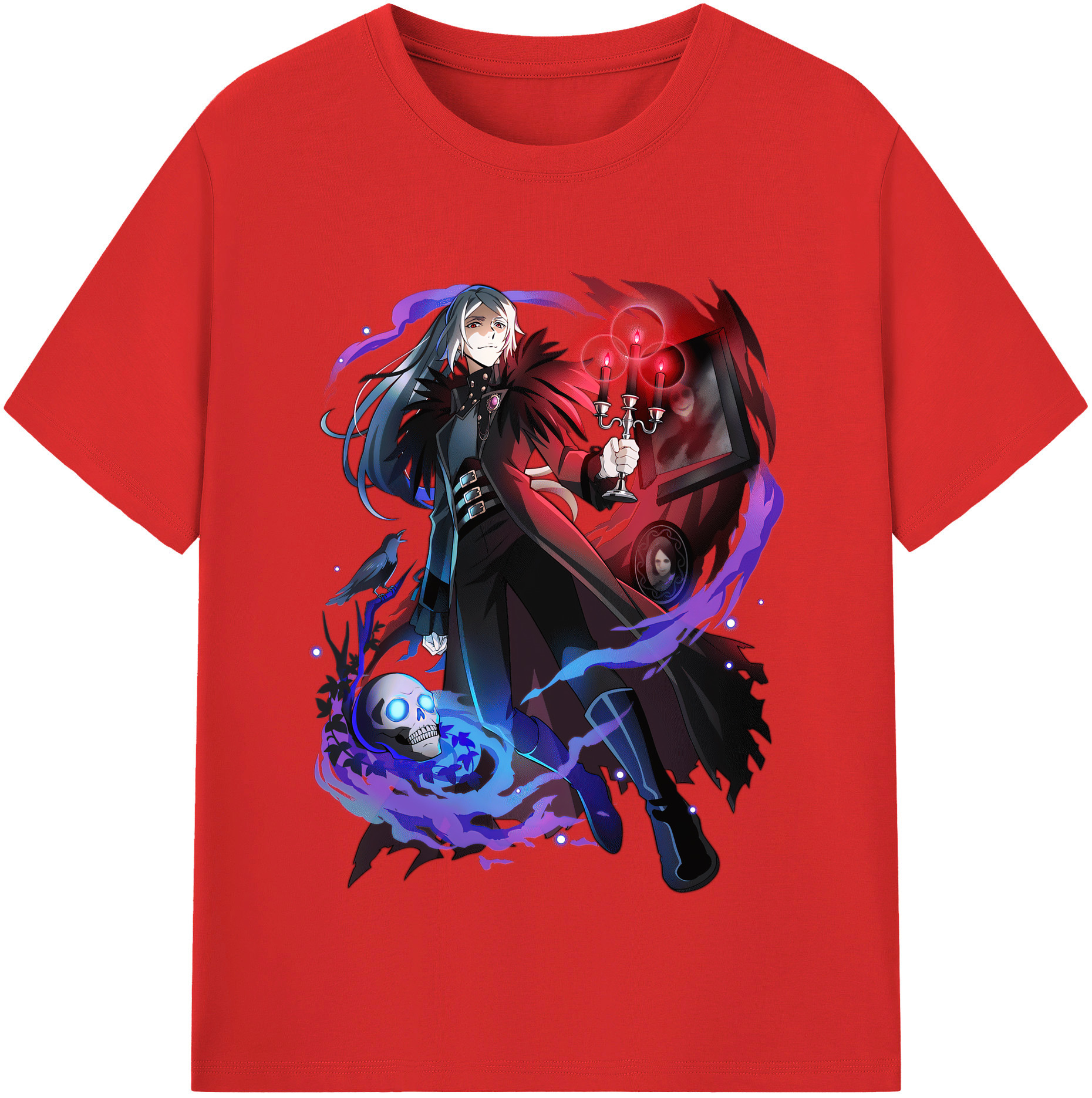 （画像用） 文豪ストレイドッグス Bungo Stray Dogs レディースカジュアルプリントTシャツ（綿100％）