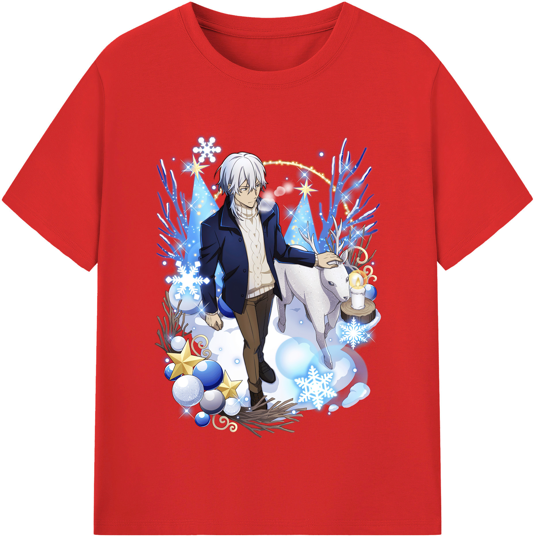 （画像用） 文豪ストレイドッグス Bungo Stray Dogs レディースカジュアルプリントTシャツ（綿100％）