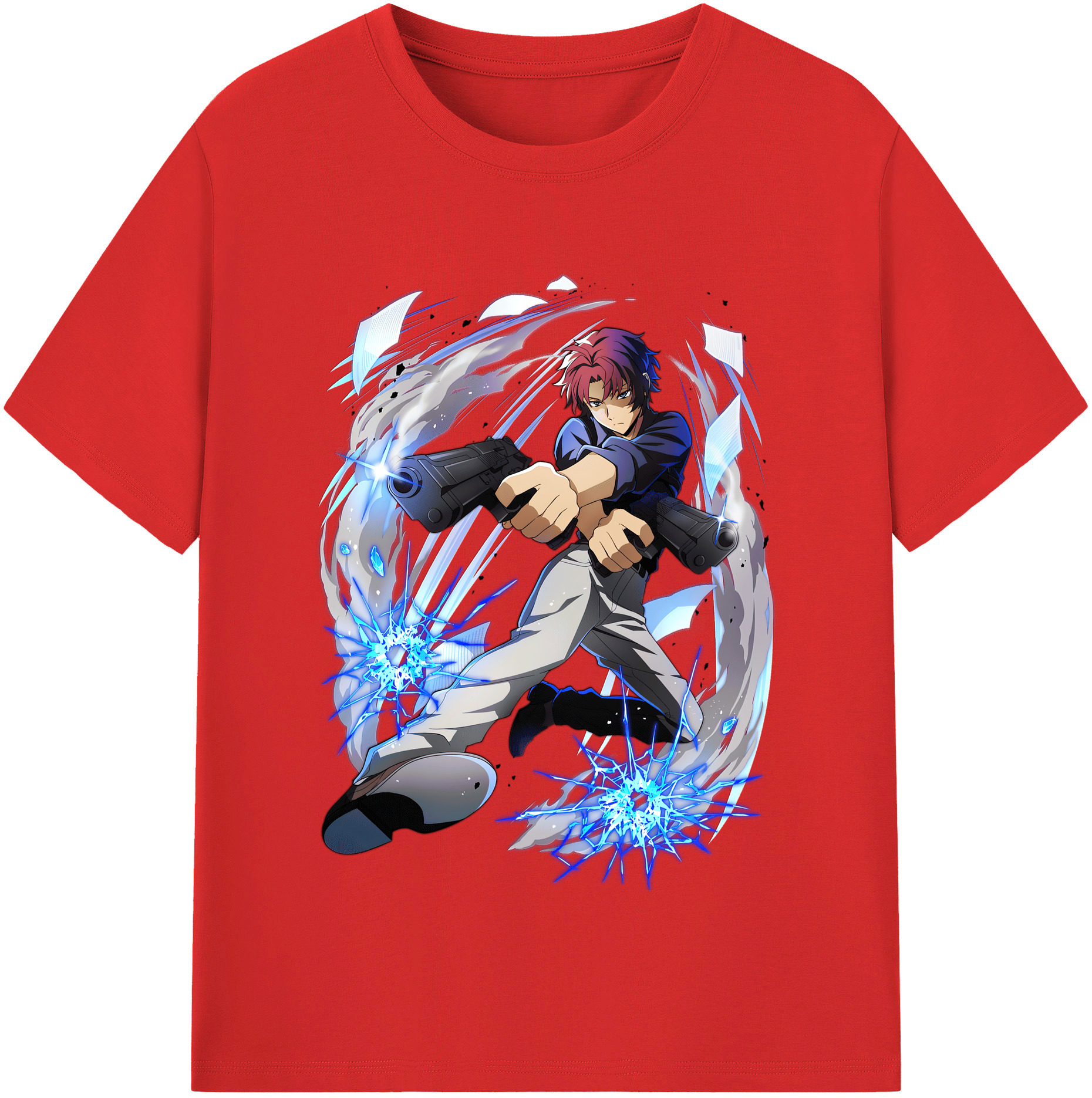 （画像用） 文豪ストレイドッグス Bungo Stray Dogs レディースカジュアルプリントTシャツ（綿100％）
