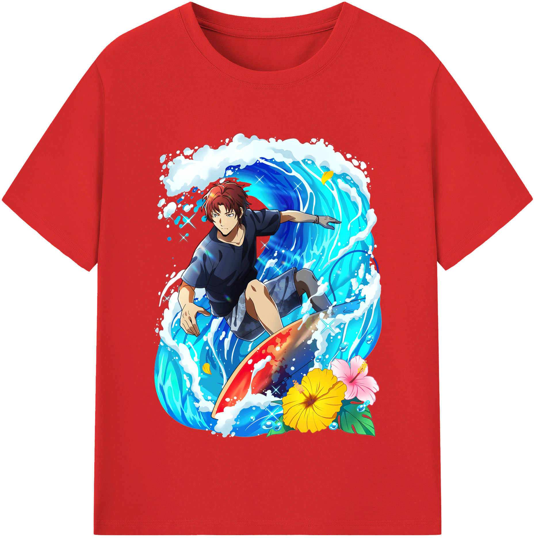 （画像用） 文豪ストレイドッグス Bungo Stray Dogs レディースカジュアルプリントTシャツ（綿100％）