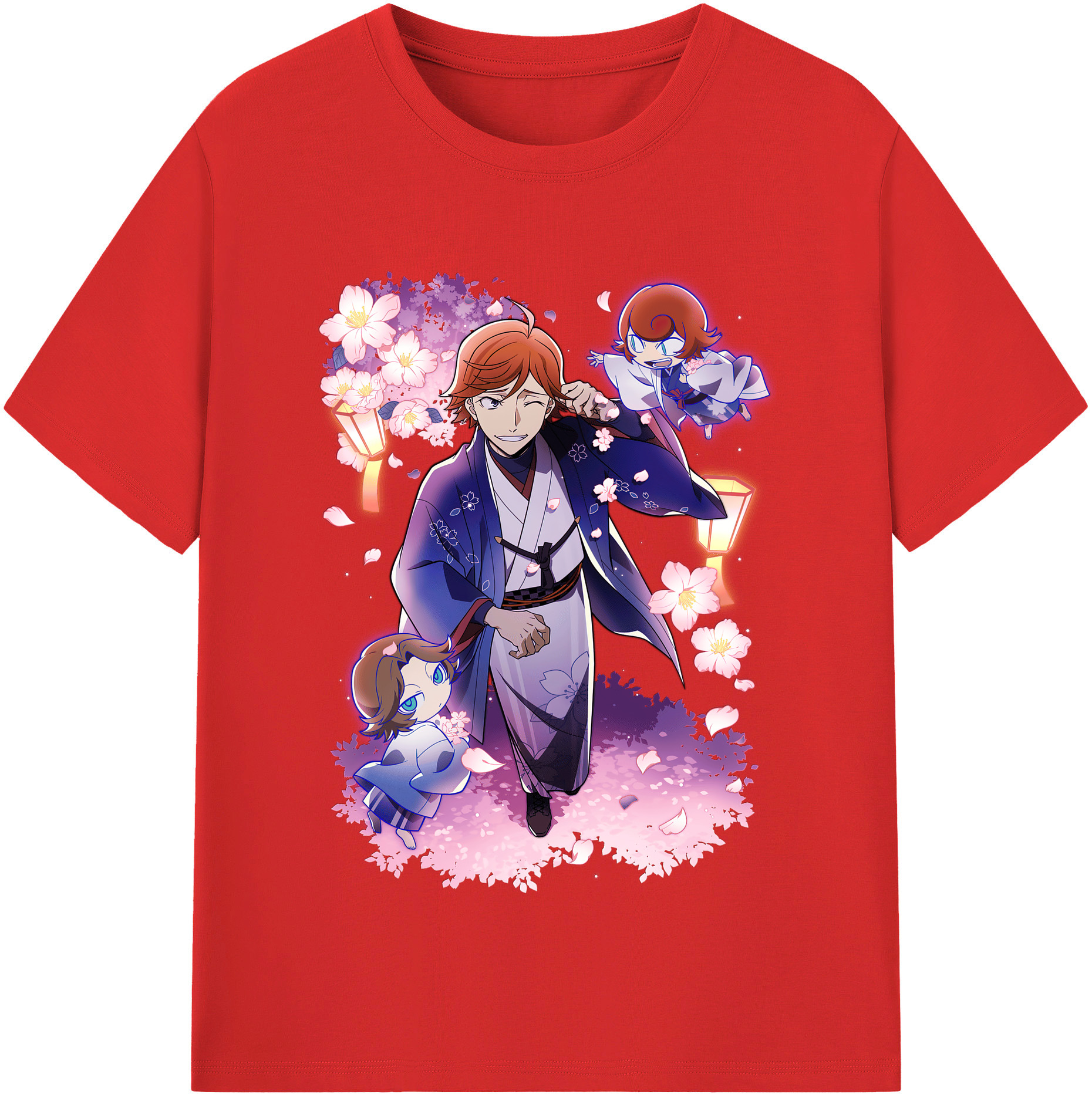 （画像用） 文豪ストレイドッグス Bungo Stray Dogs レディースカジュアルプリントTシャツ（綿100％）
