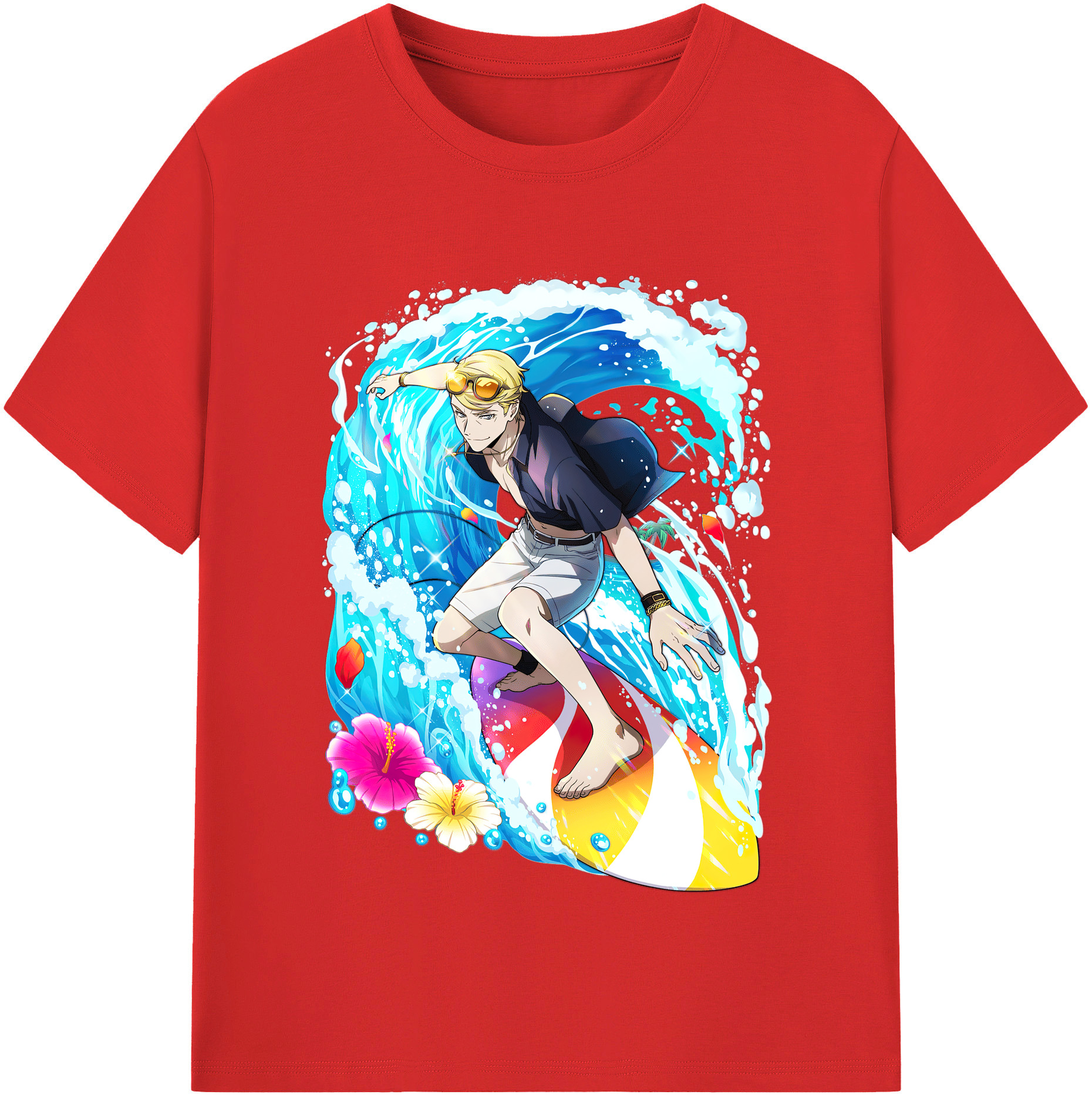 （画像用） 文豪ストレイドッグス Bungo Stray Dogs レディースカジュアルプリントTシャツ（綿100％）