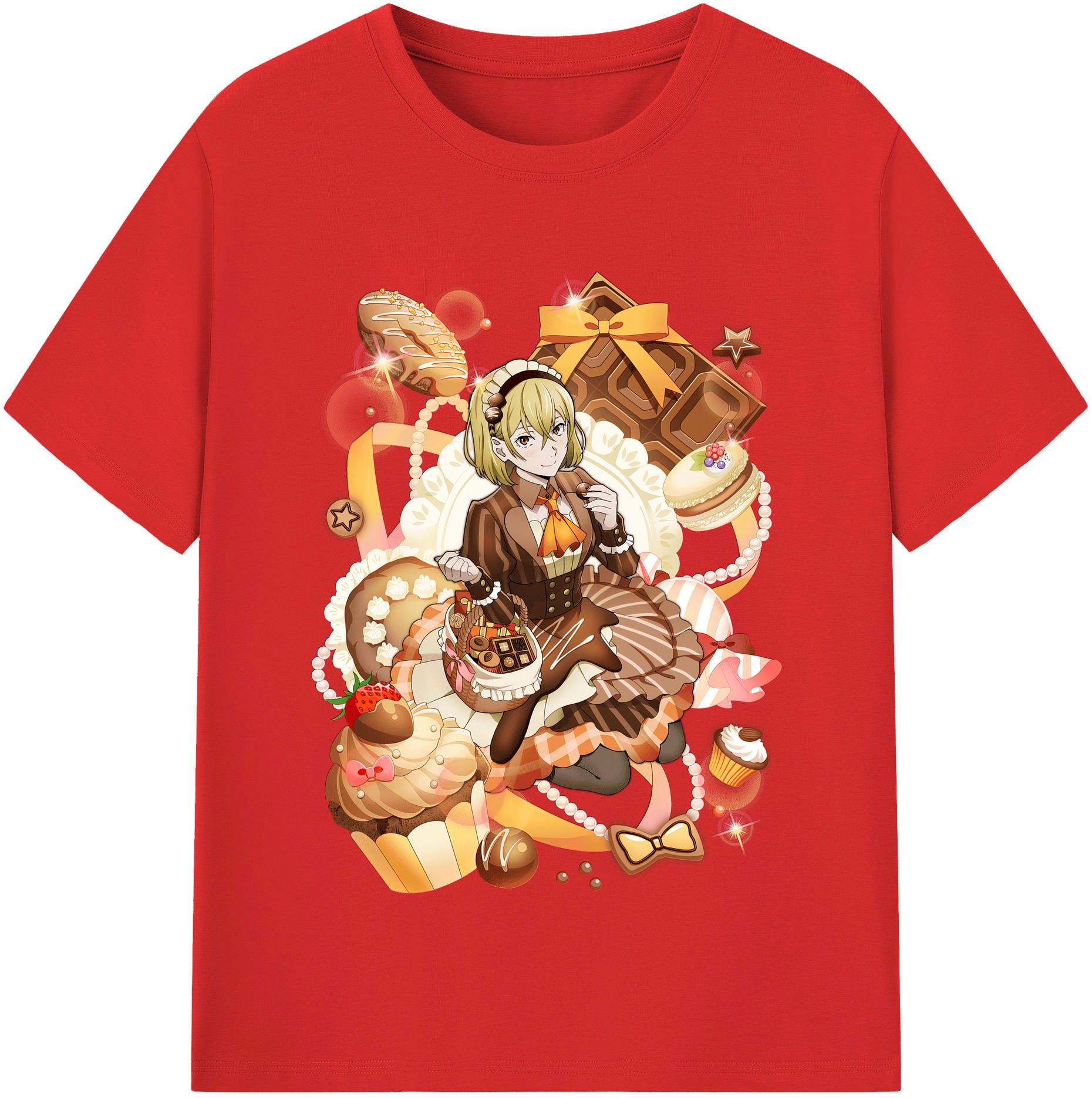 （画像用） 文豪ストレイドッグス Bungo Stray Dogs レディースカジュアルプリントTシャツ（綿100％）