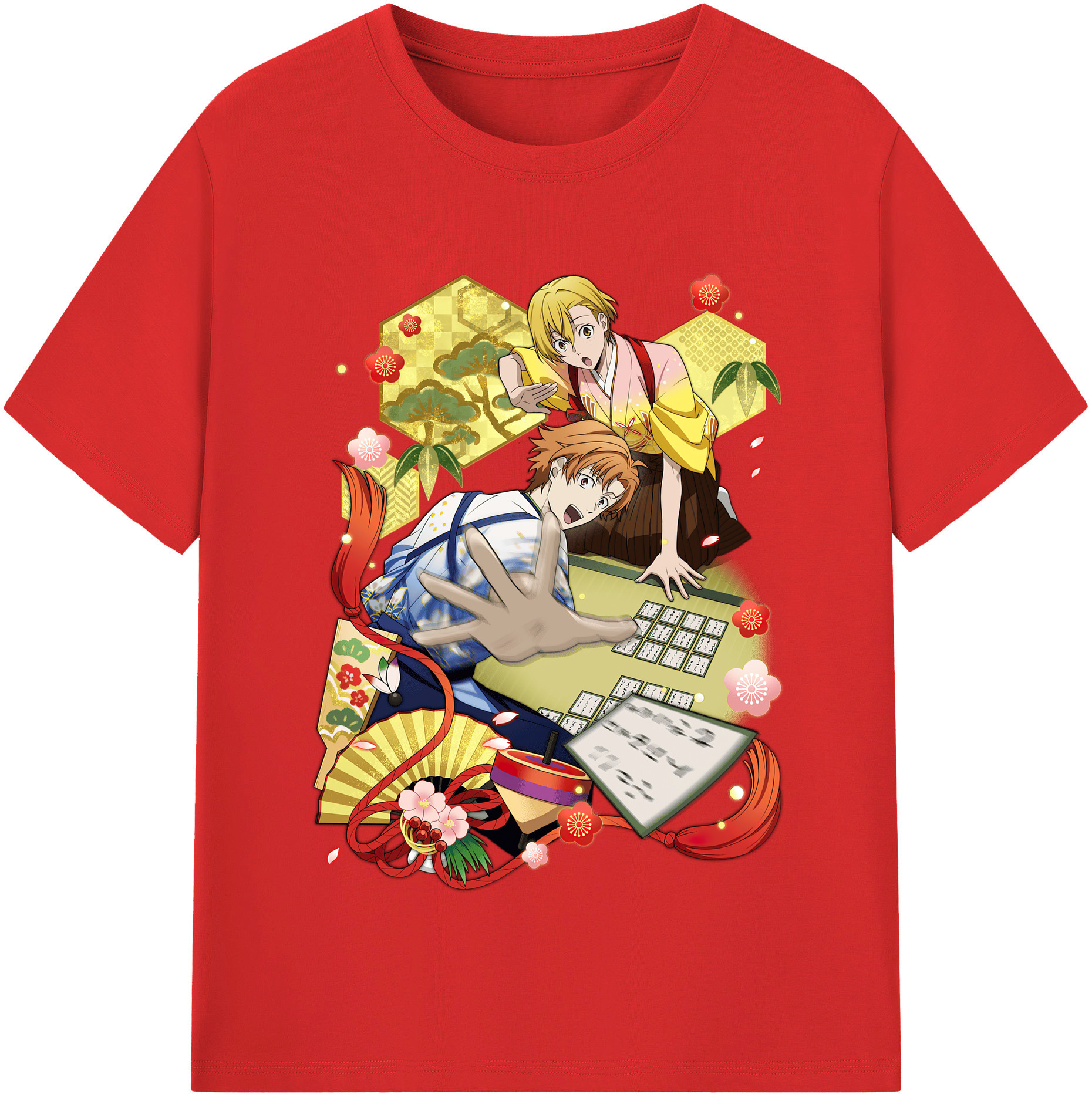 （画像用） 文豪ストレイドッグス Bungo Stray Dogs レディースカジュアルプリントTシャツ（綿100％）