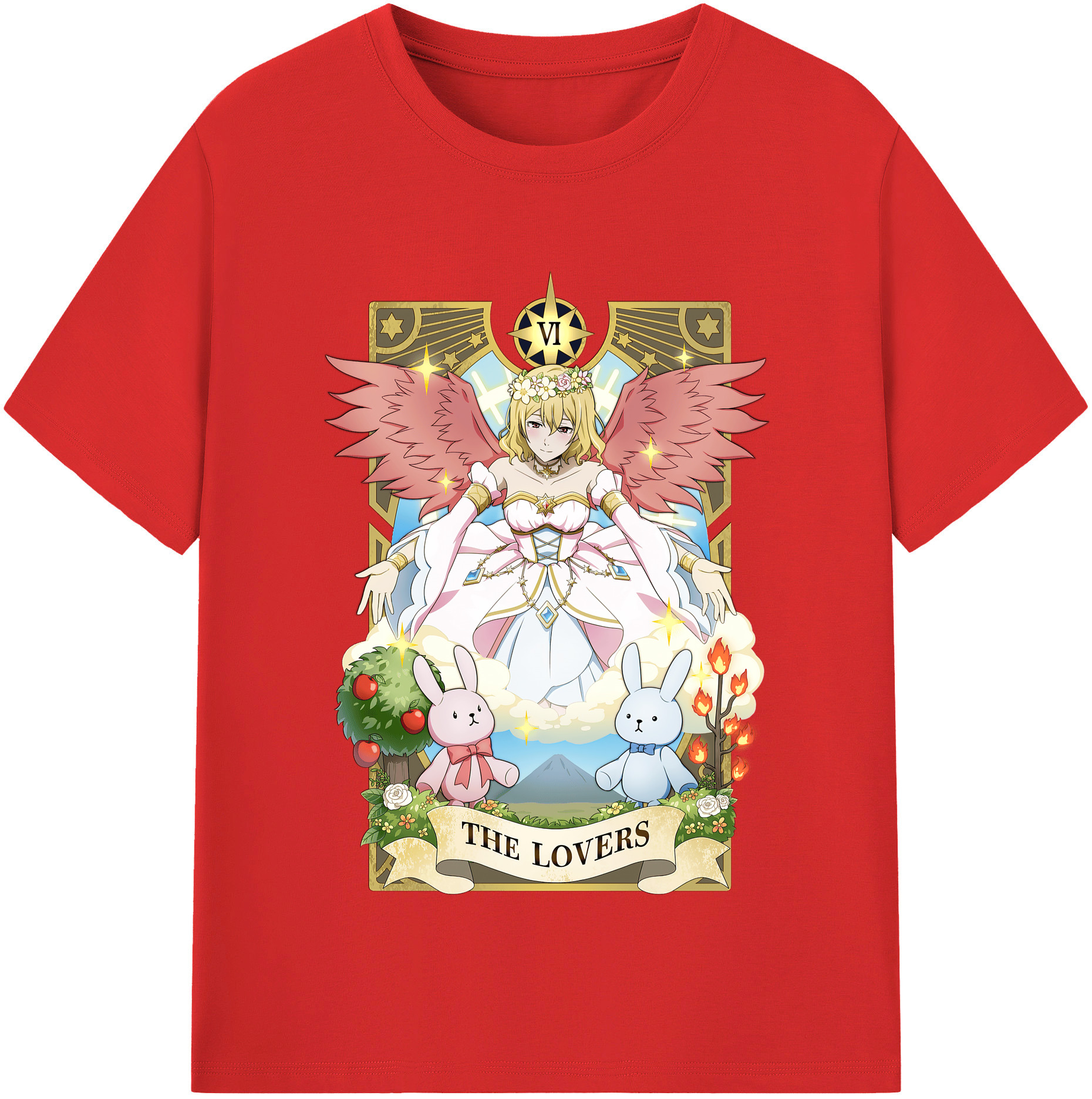 （画像用） 文豪ストレイドッグス Bungo Stray Dogs レディースカジュアルプリントTシャツ（綿100％）
