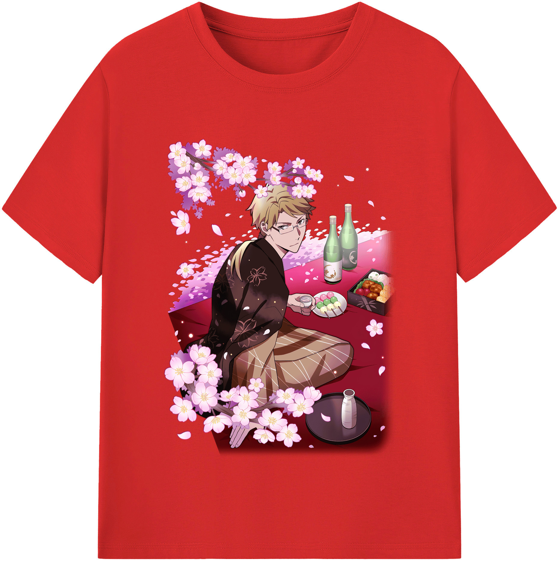 （画像用） 文豪ストレイドッグス Bungo Stray Dogs レディースカジュアルプリントTシャツ（綿100％）