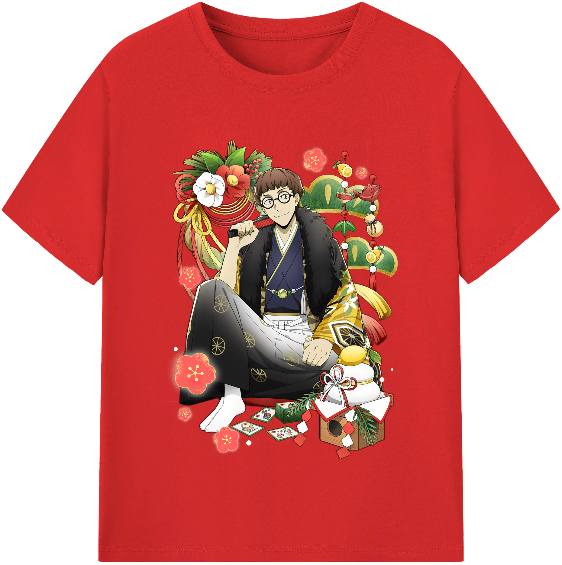 （画像用） 文豪ストレイドッグス Bungo Stray Dogs レディースカジュアルプリントTシャツ（綿100％）