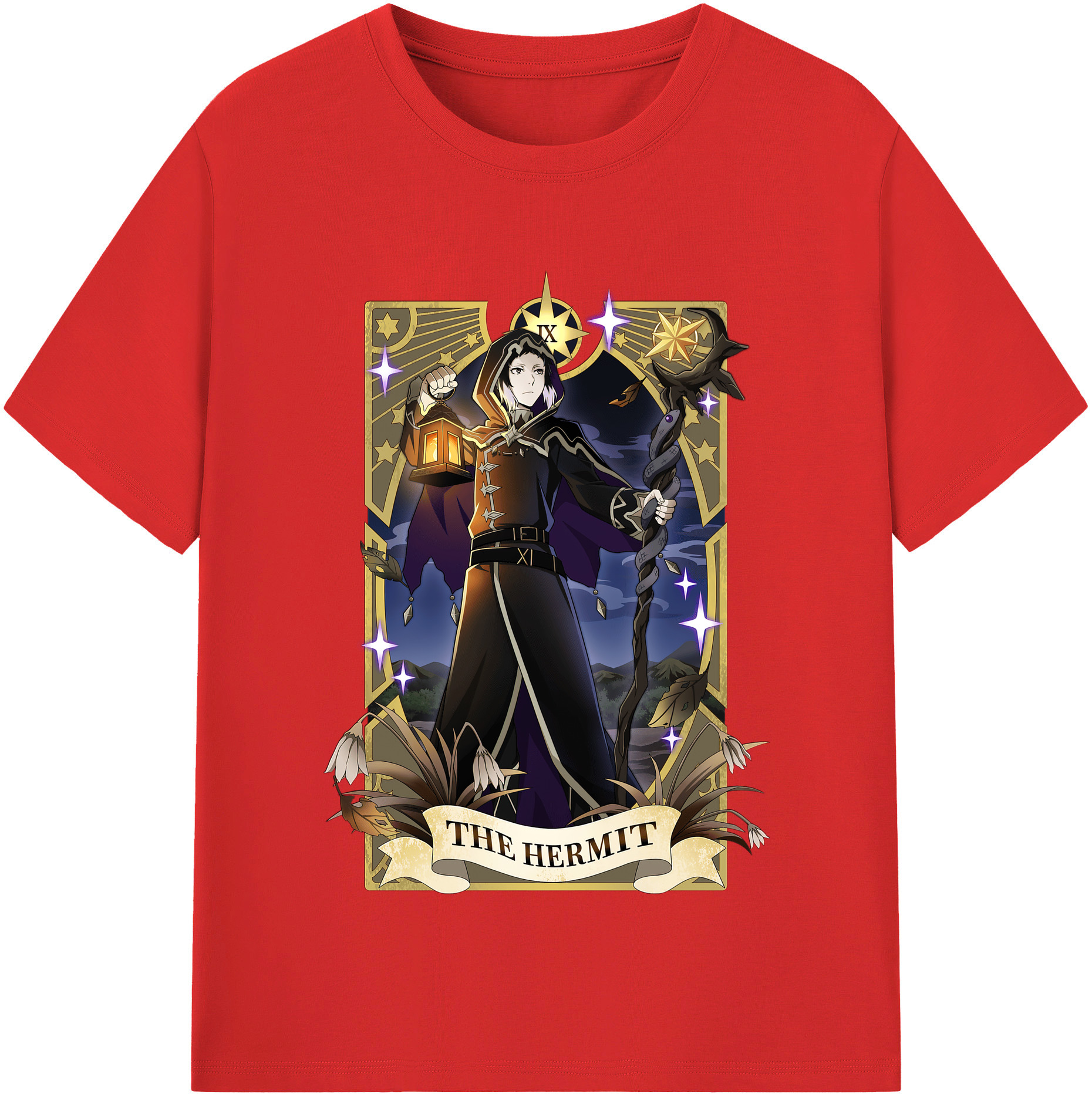 （画像用） 文豪ストレイドッグス Bungo Stray Dogs レディースカジュアルプリントTシャツ（綿100％）