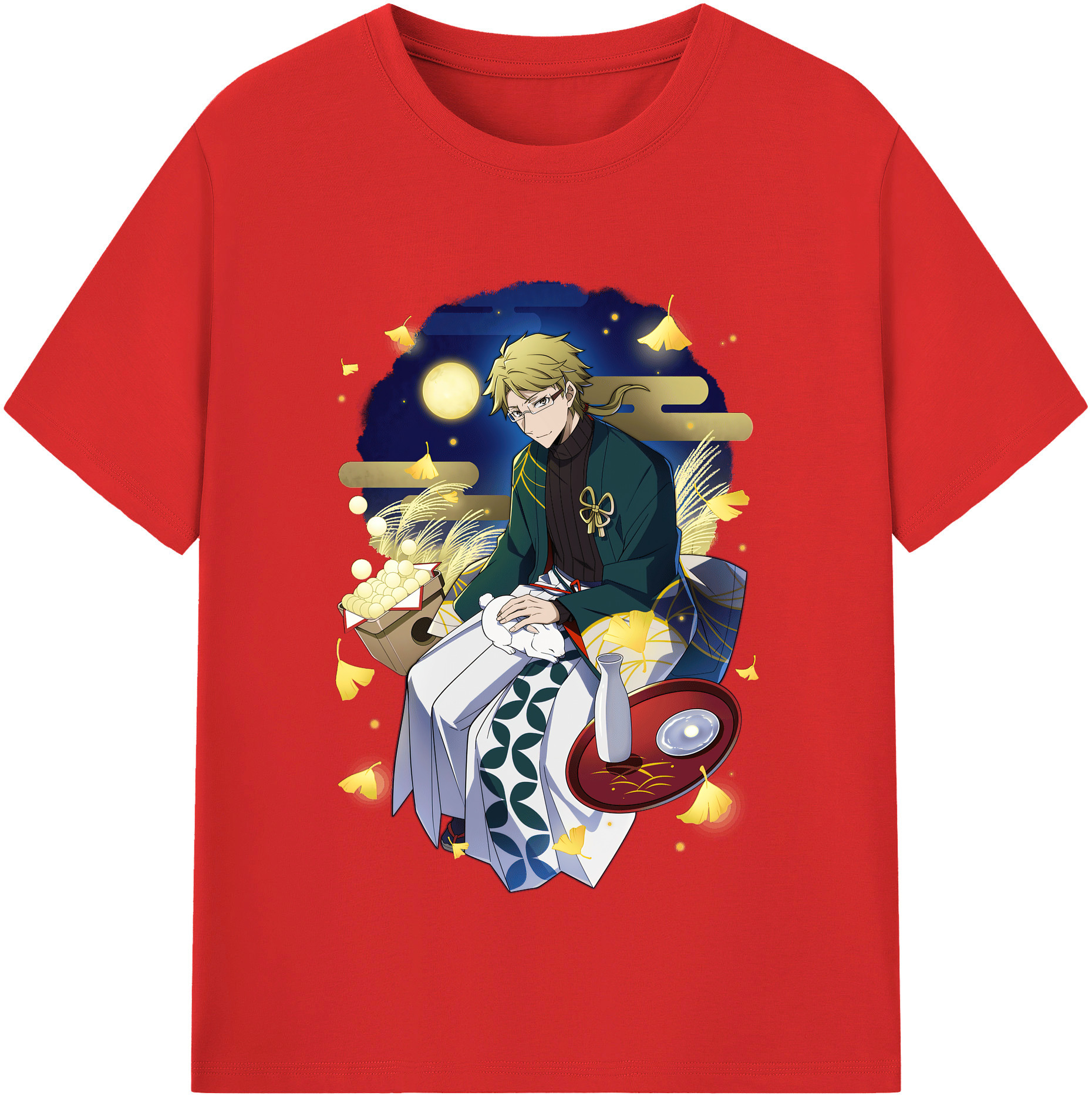 （画像用） 文豪ストレイドッグス Bungo Stray Dogs レディースカジュアルプリントTシャツ（綿100％）