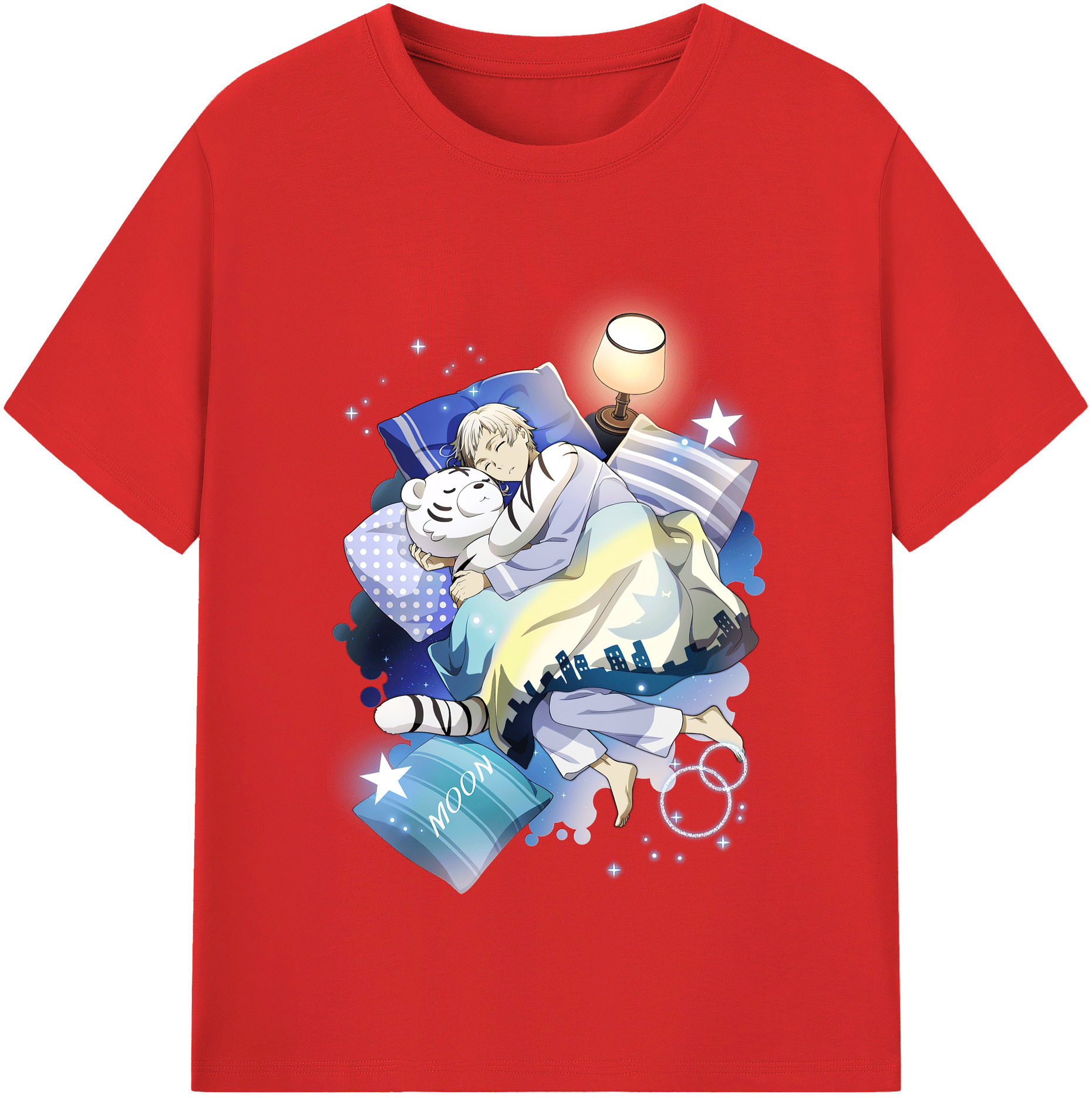 （画像用） 文豪ストレイドッグス Bungo Stray Dogs レディースカジュアルプリントTシャツ（綿100％）