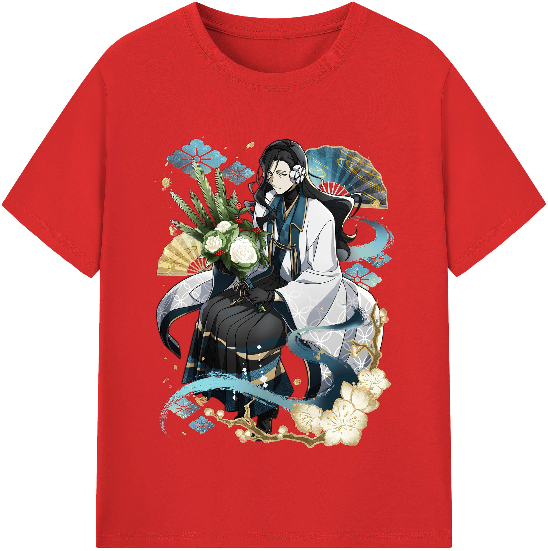 （画像用） 文豪ストレイドッグス Bungo Stray Dogs レディースカジュアルプリントTシャツ（綿100％）