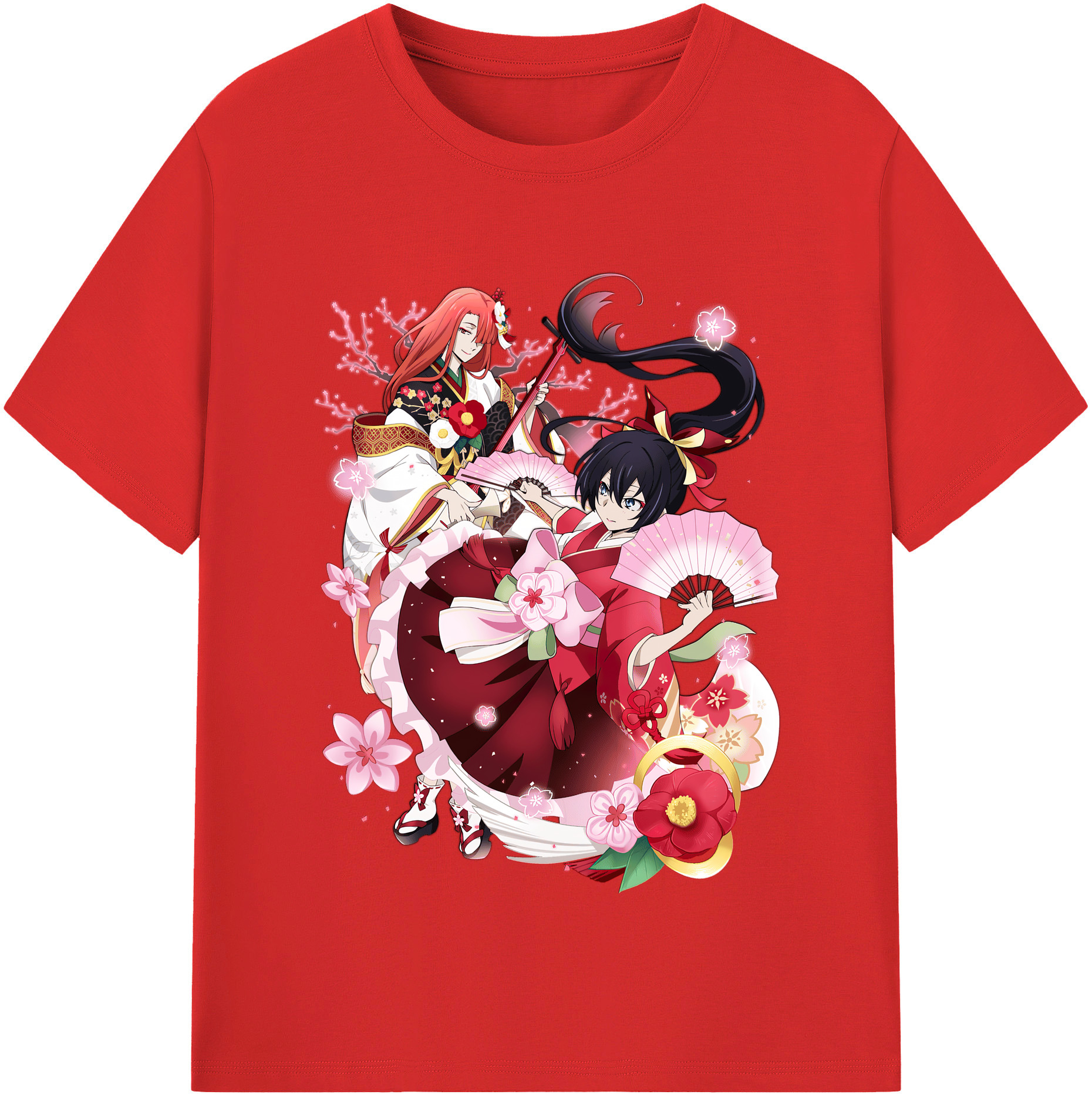 （画像用） 文豪ストレイドッグス Bungo Stray Dogs レディースカジュアルプリントTシャツ（綿100％）